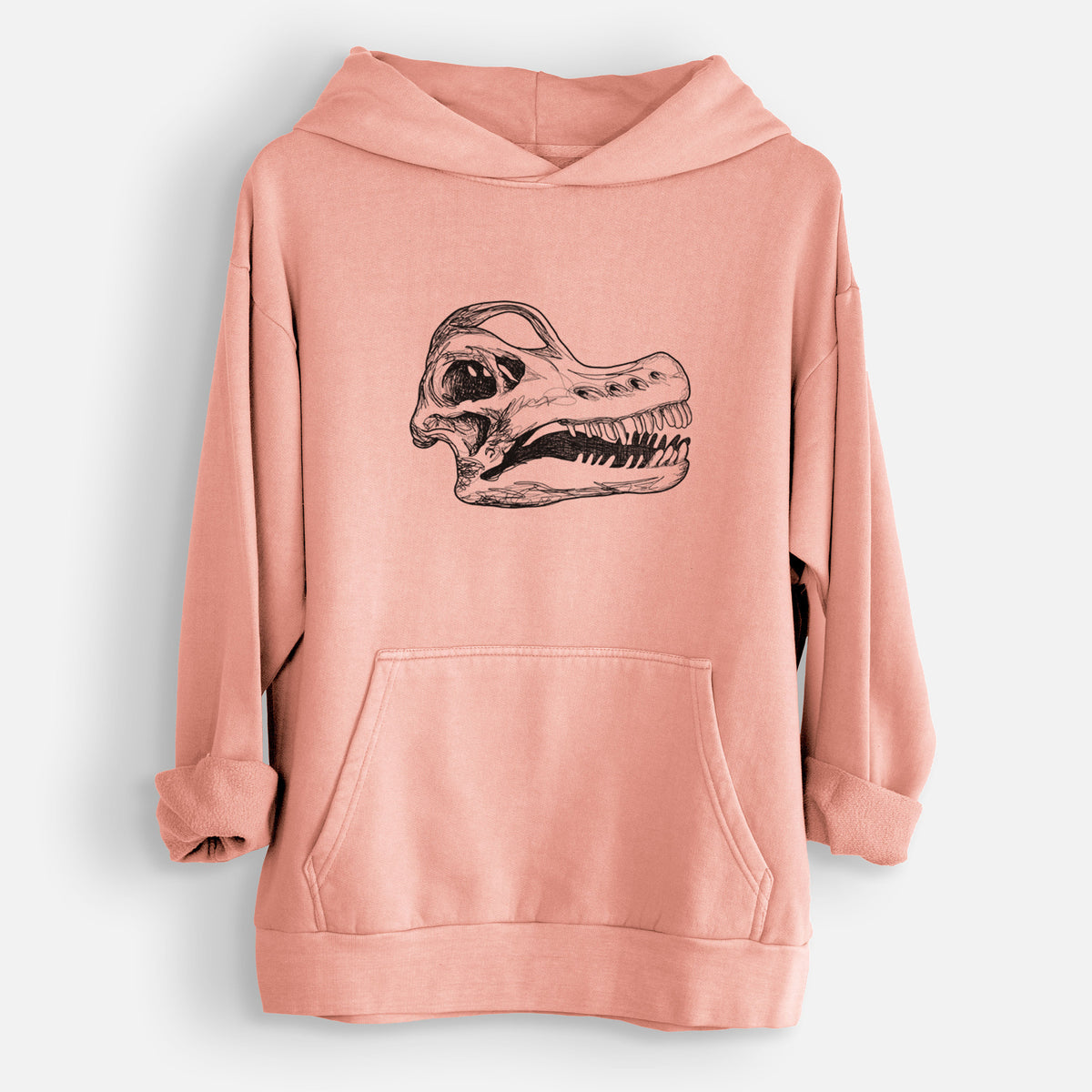 Brachiosaurus Skull  - Urban Heavyweight Hoodie