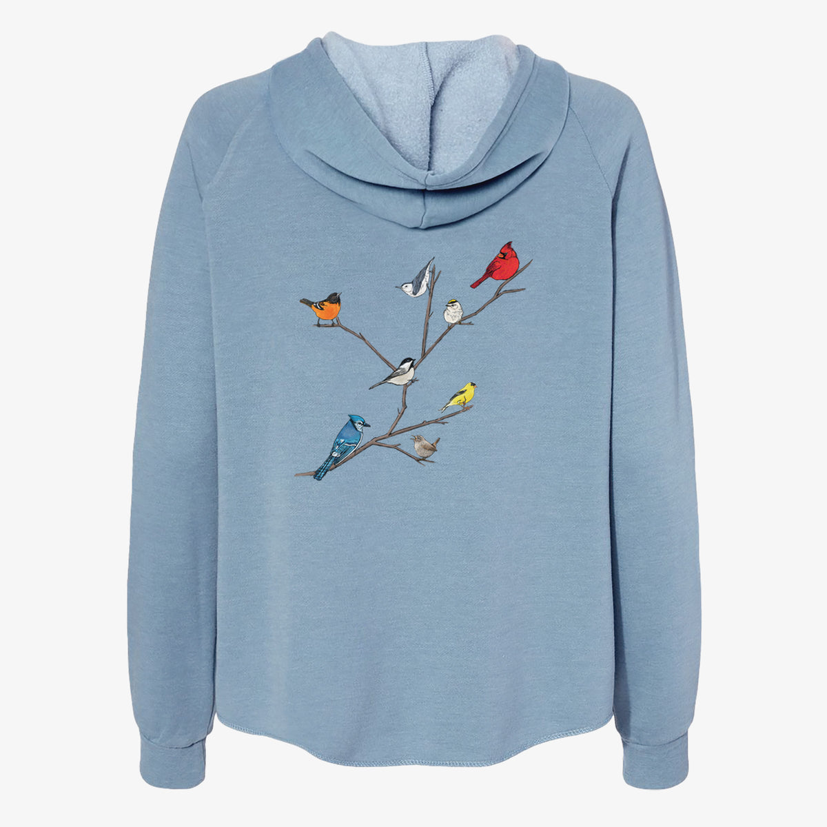 BranchBirds - Women's Cali Wave Zip-Up Sweatshirt