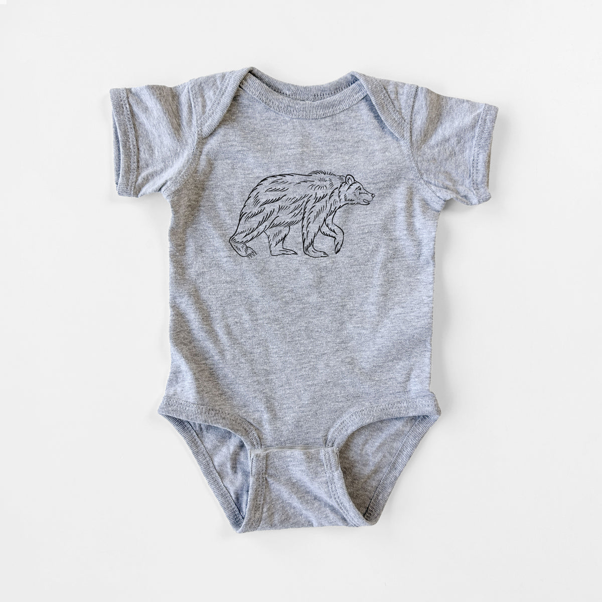 Brown Bear - Baby Fine Jersey Bodysuit