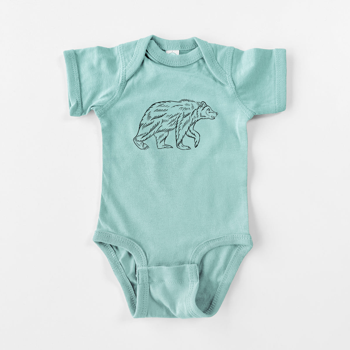 Brown Bear - Baby Fine Jersey Bodysuit