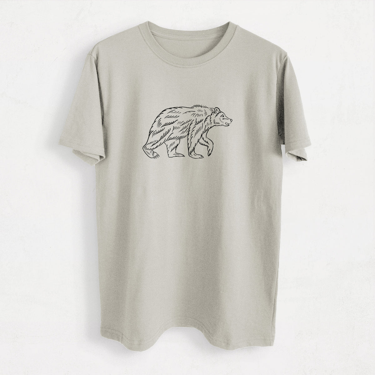 Brown Bear - Heavyweight Men&#39;s 100% Organic Cotton Tee