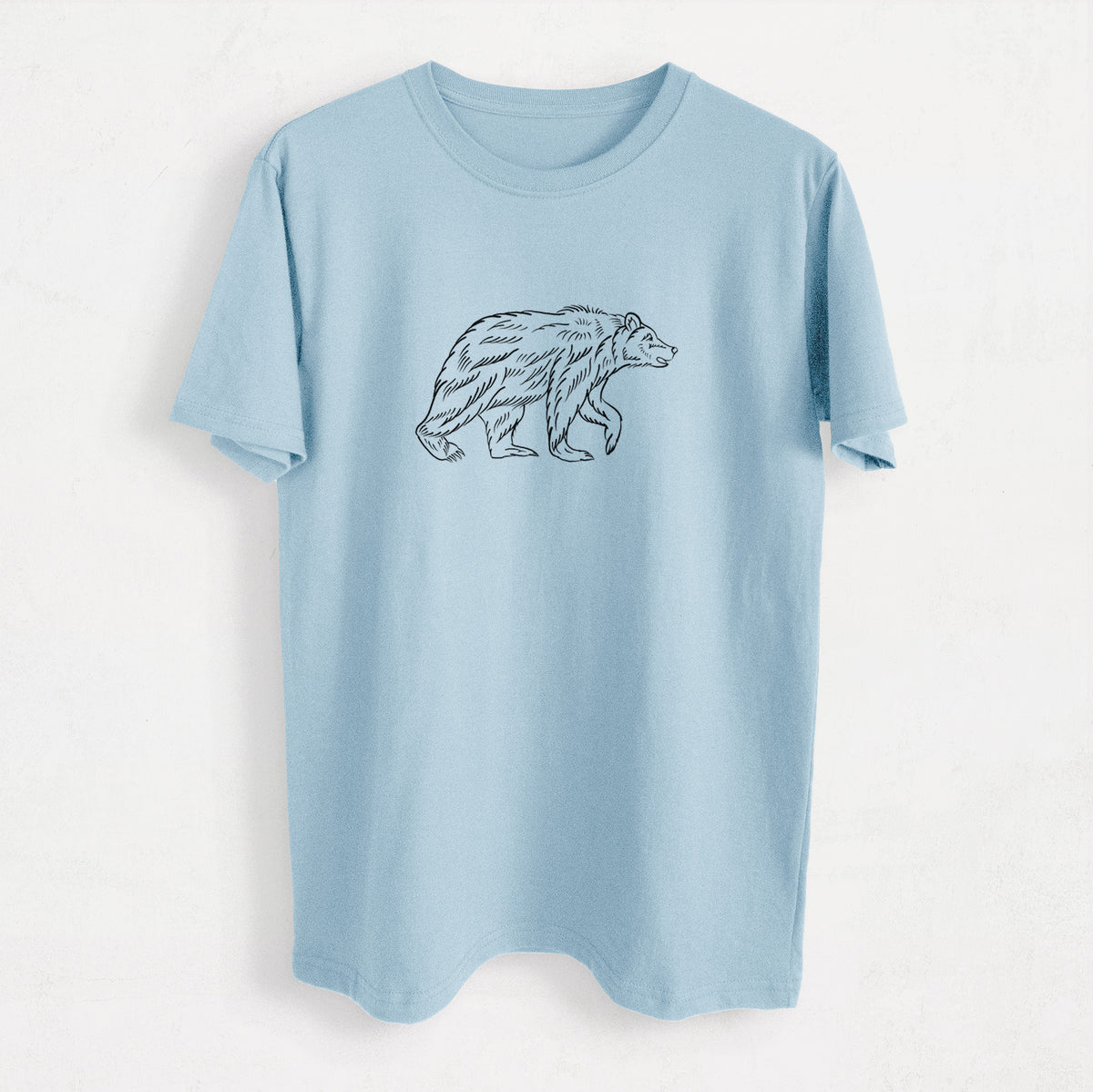 Brown Bear - Heavyweight Men&#39;s 100% Organic Cotton Tee