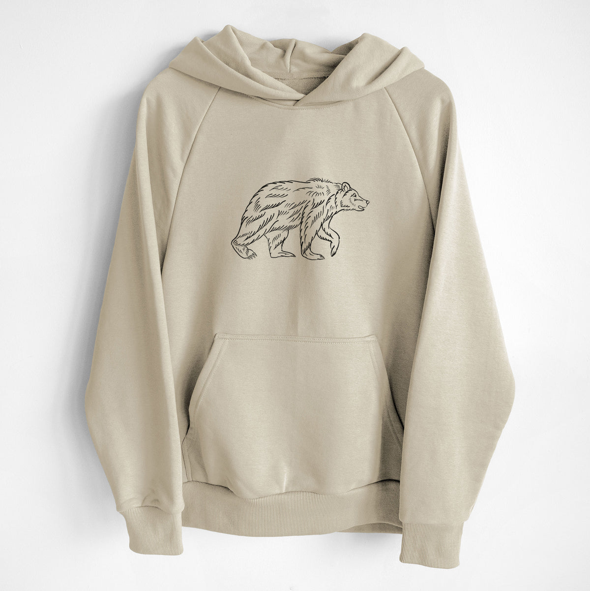 Brown Bear - UltraLuxe Heavyweight French Terry Hoodie