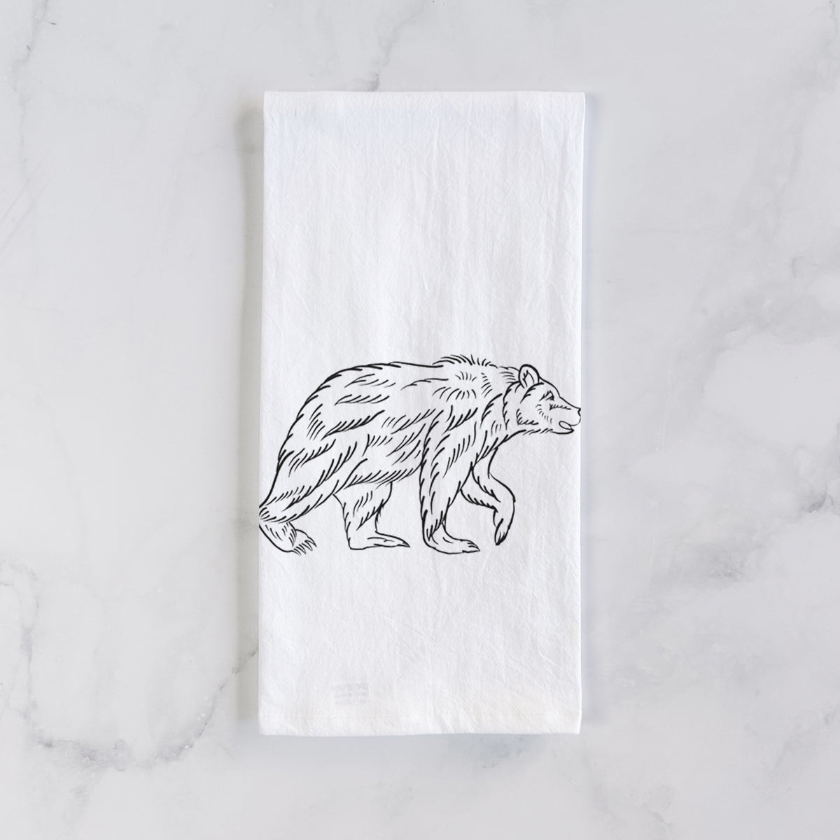 Brown Bear Tea Towel