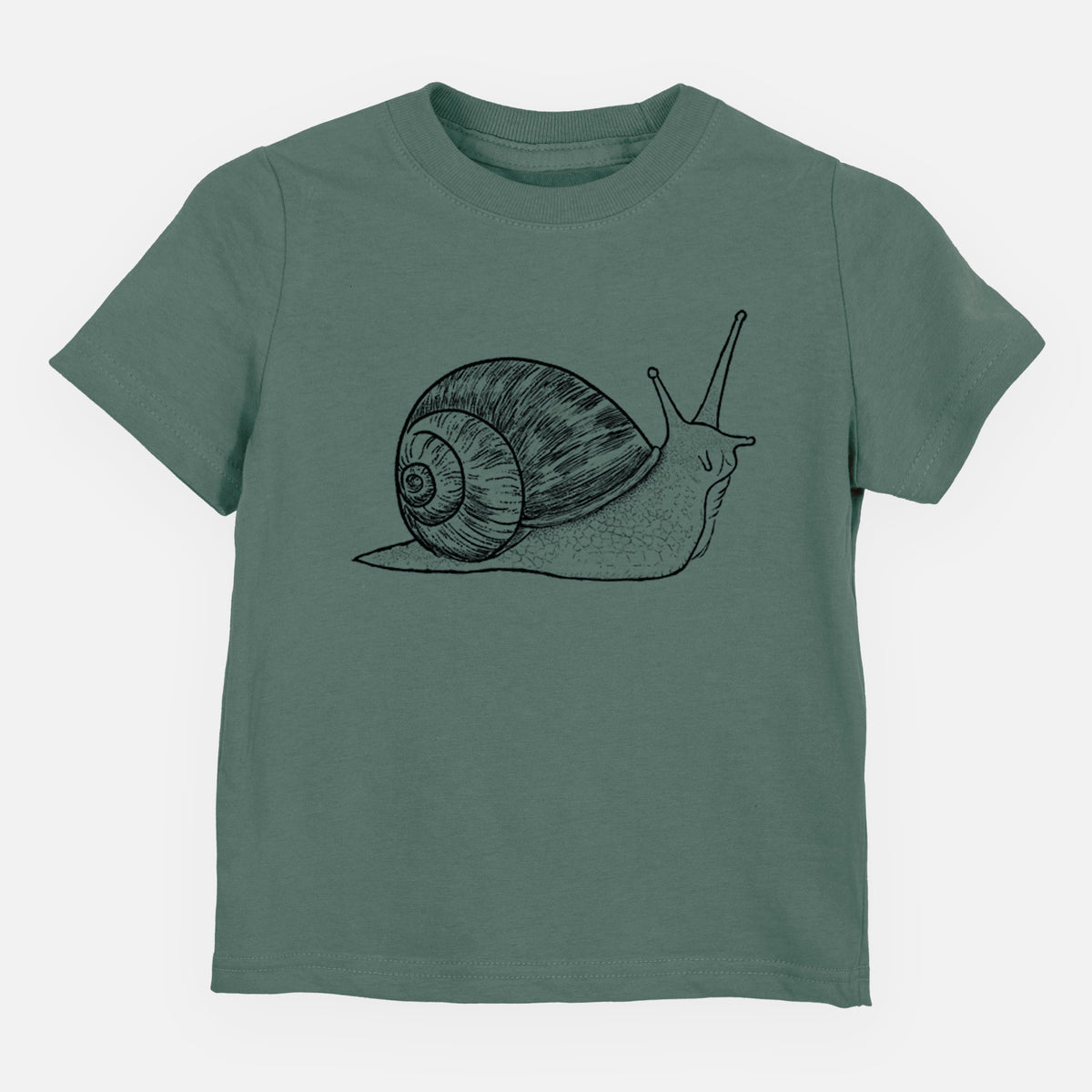 Brown Garden Snail - Cornu aspersum - Toddler/Youth Shirt