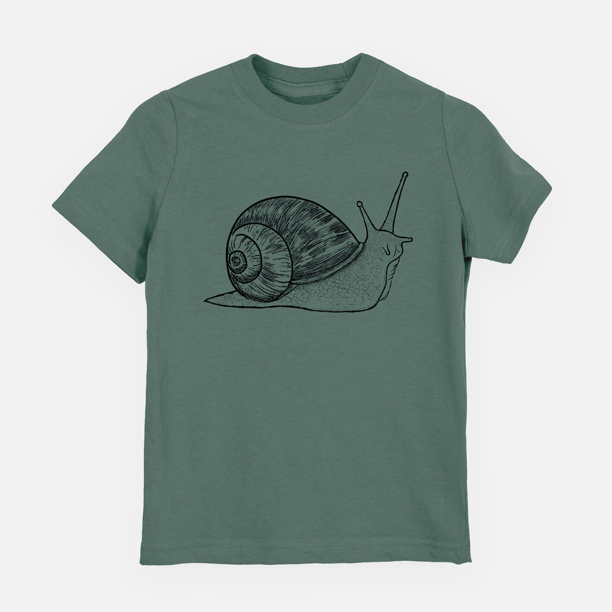 Brown Garden Snail - Cornu aspersum - Toddler/Youth Shirt