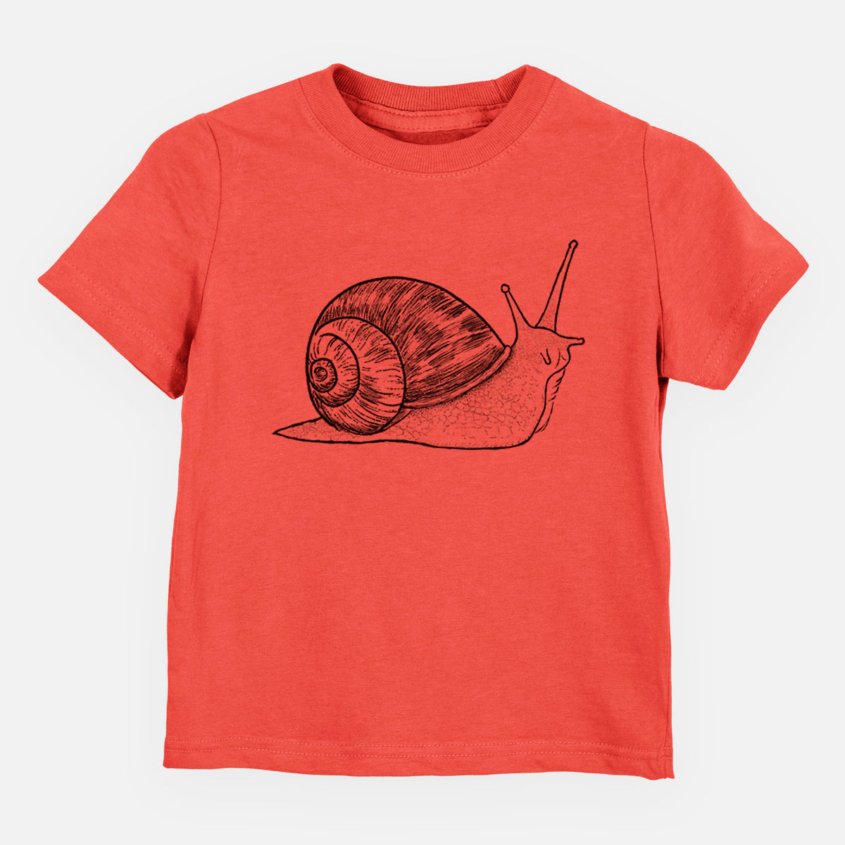 Brown Garden Snail - Cornu aspersum - Toddler/Youth Shirt