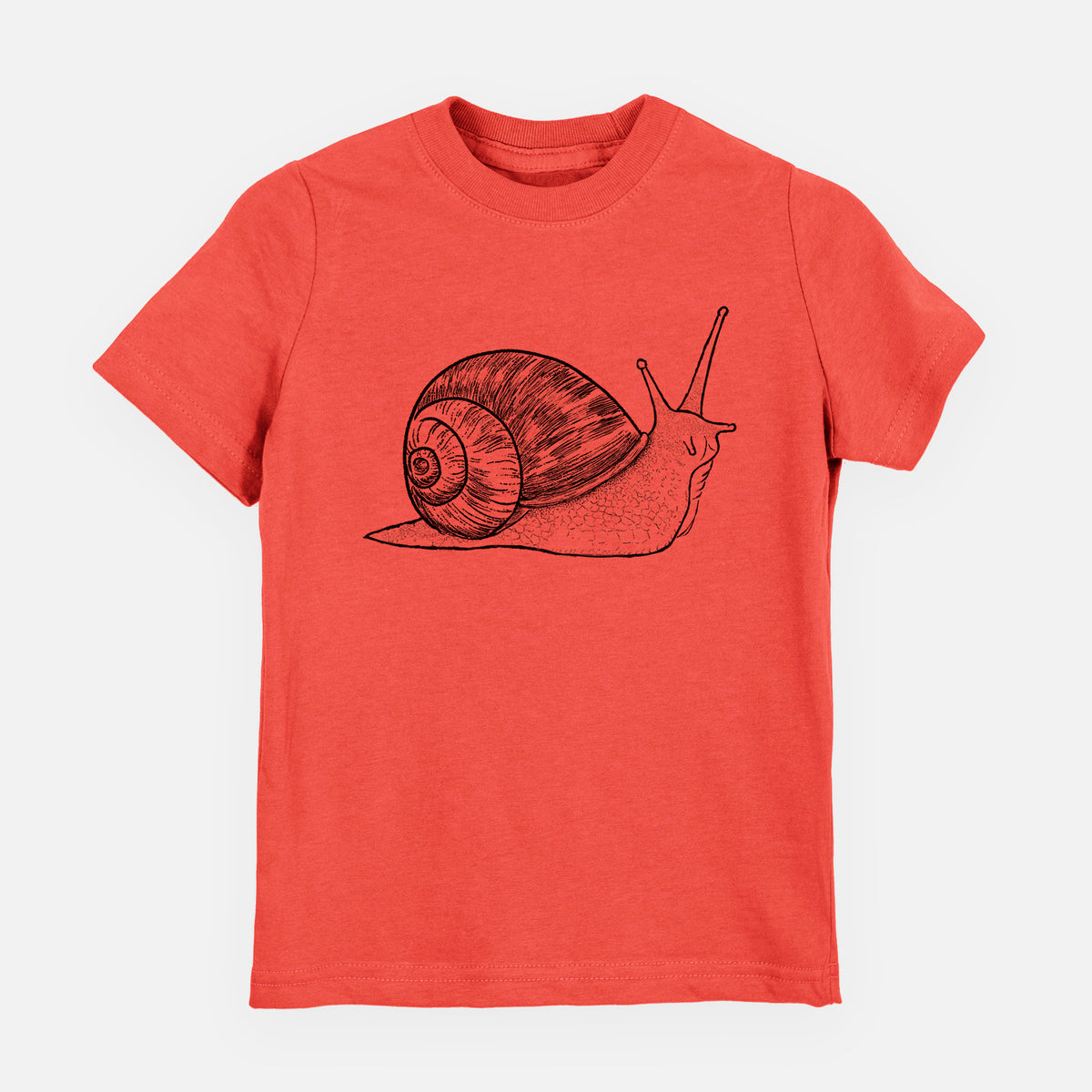 Brown Garden Snail - Cornu aspersum - Toddler/Youth Shirt