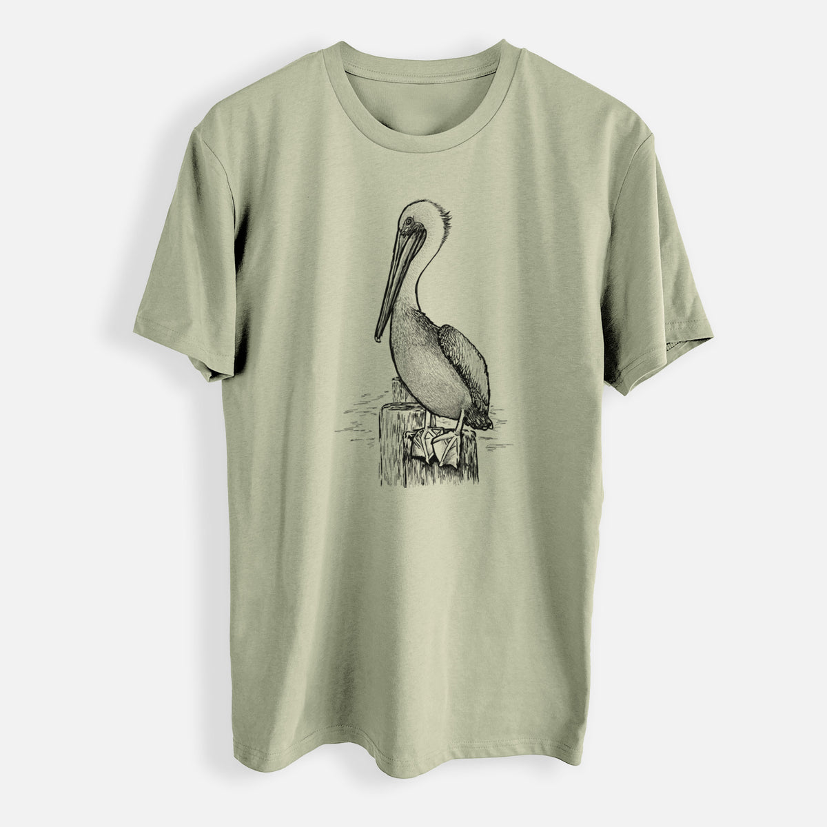 Pelecanus occidentalis - Brown Pelican - Mens Everyday Staple Tee