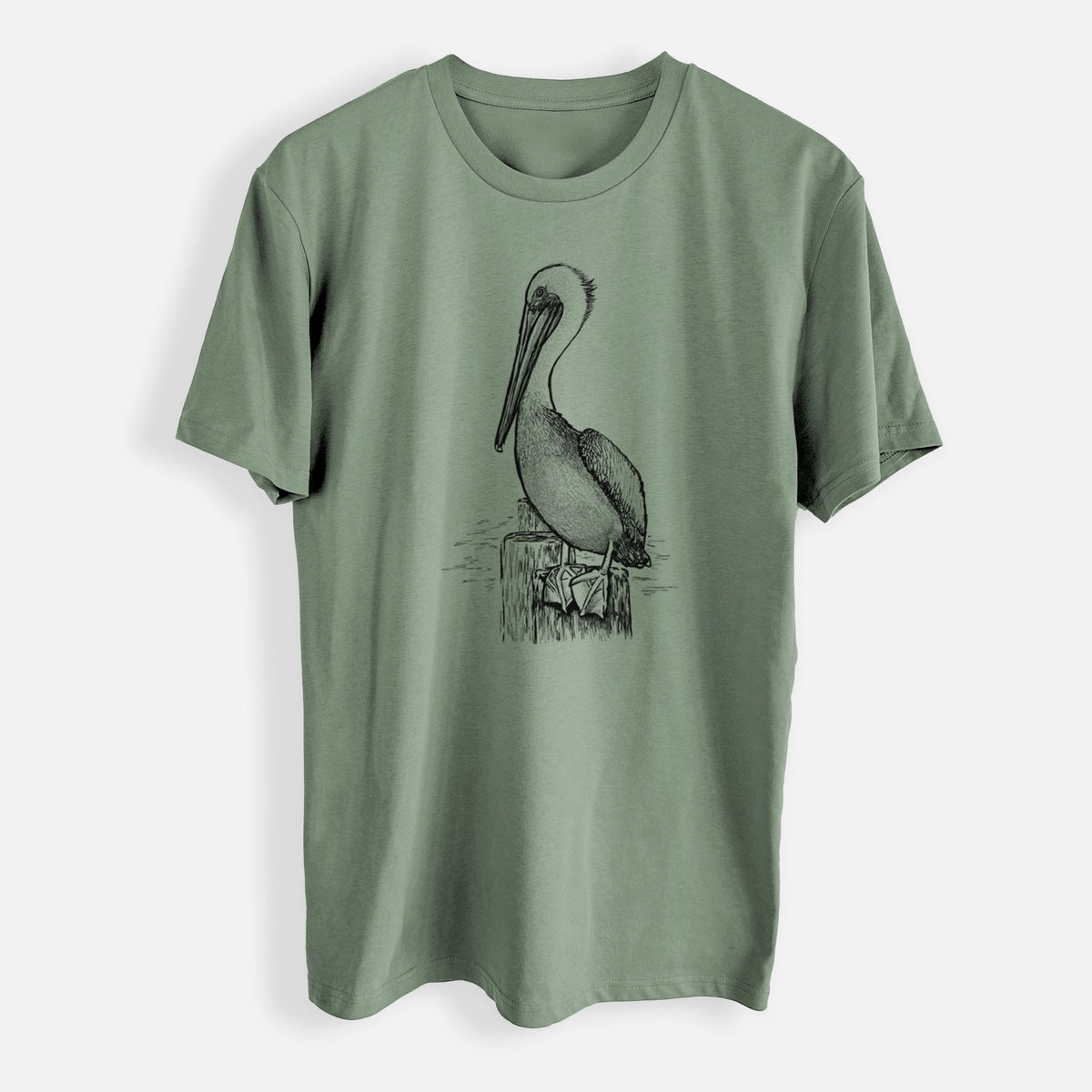 Pelecanus occidentalis - Brown Pelican - Mens Everyday Staple Tee