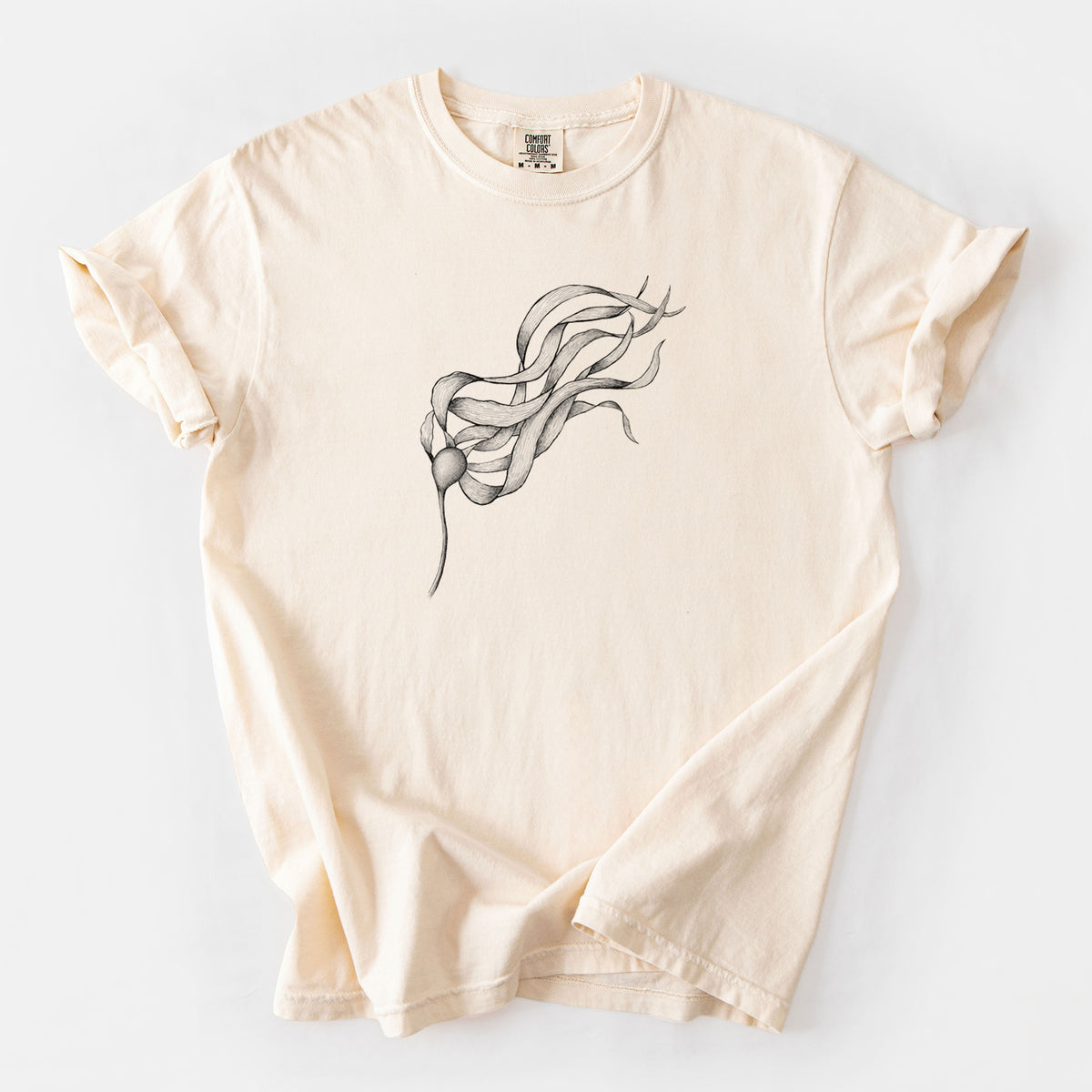 Bull Kelp - Nereocystis Luetkeana - Unisex Comfort Colors Garment-Dyed Heavyweight T-shirt