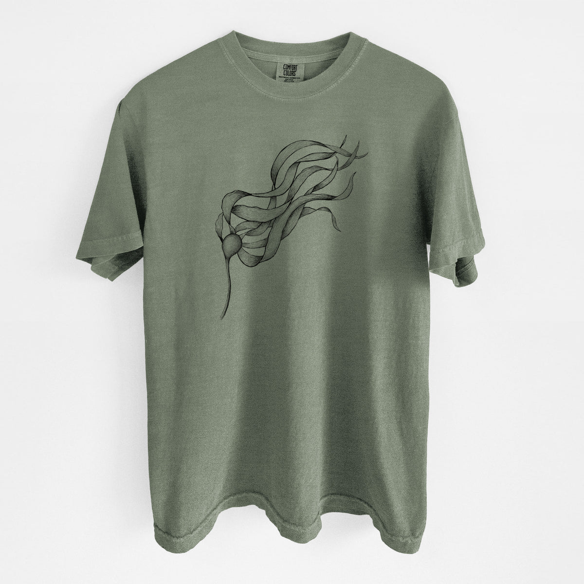 Bull Kelp - Nereocystis Luetkeana - Unisex Comfort Colors Garment-Dyed Heavyweight T-shirt
