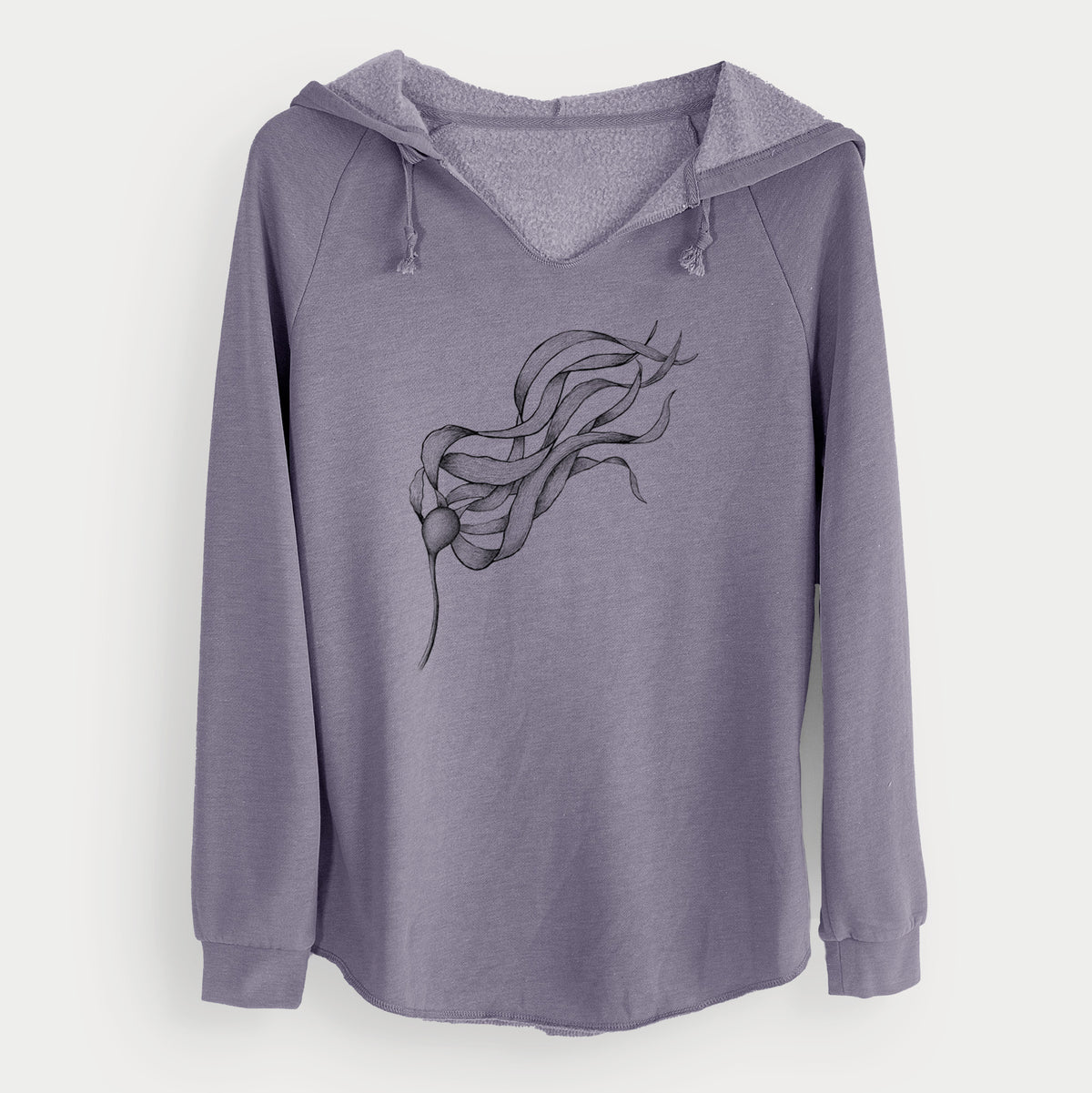 Bull Kelp - Nereocystis Luetkeana - Cali Wave Hooded Sweatshirt