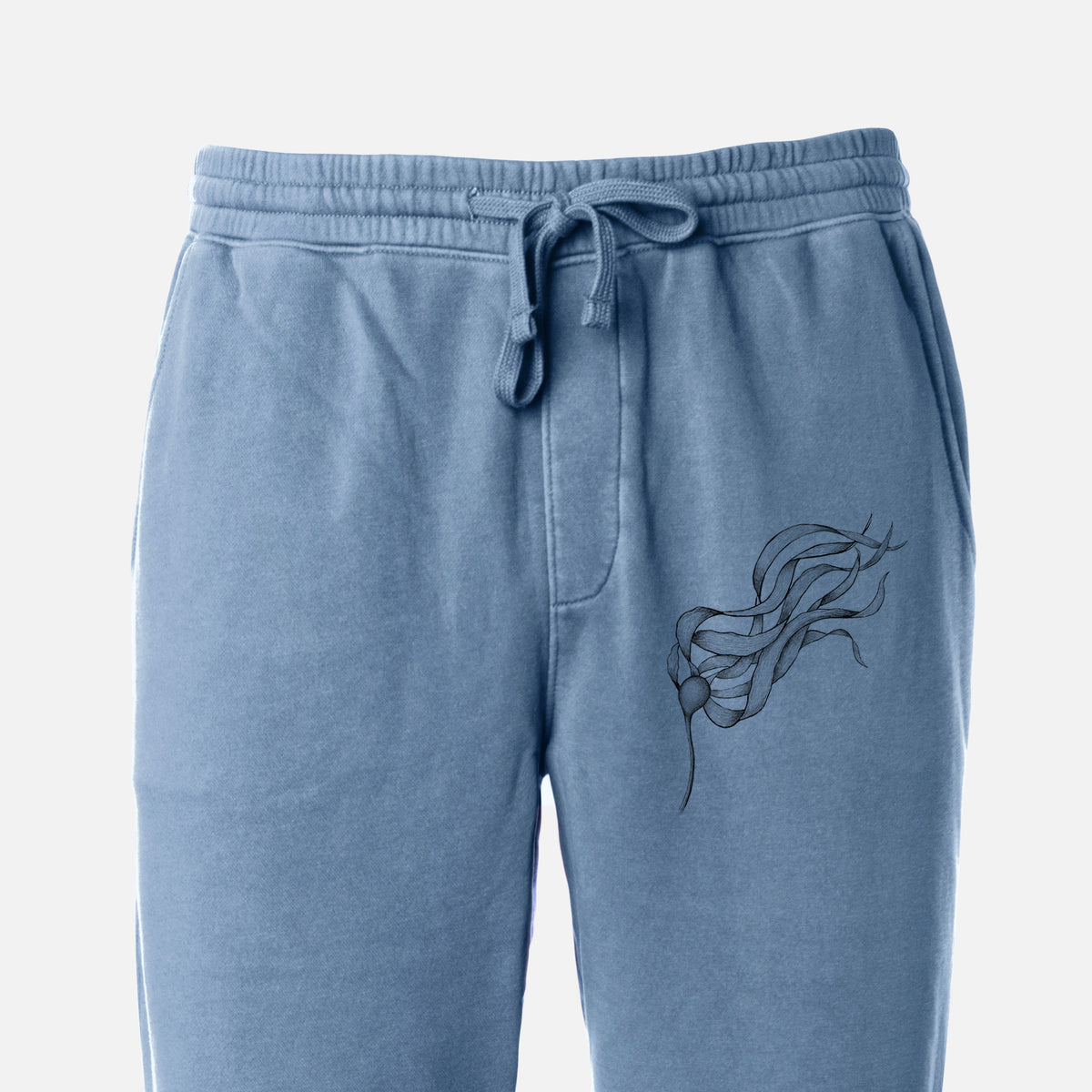 Bull Kelp - Nereocystis Luetkeana - Unisex Pigment Dyed Sweatpants