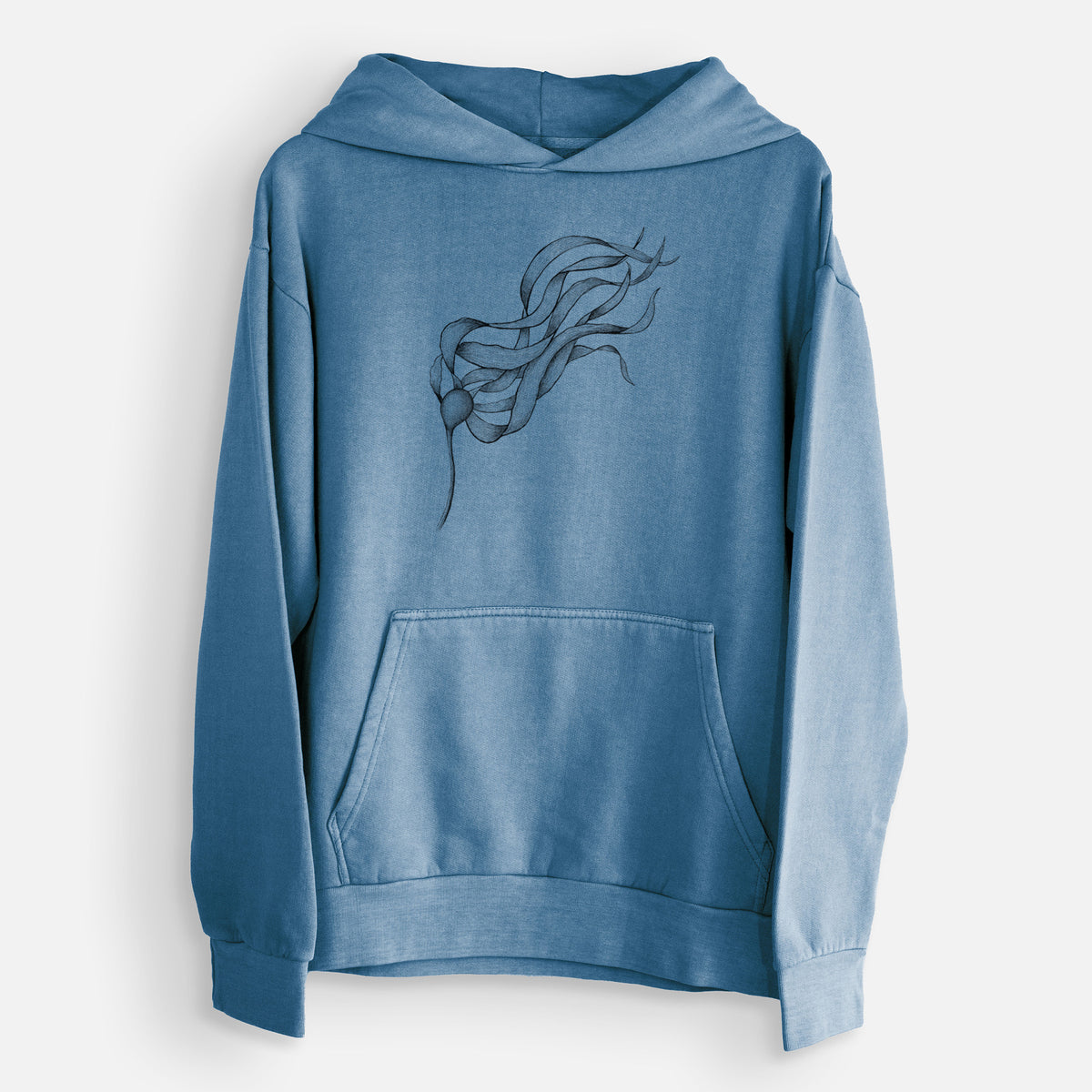 Bull Kelp - Nereocystis Luetkeana  - Urban Heavyweight Hoodie