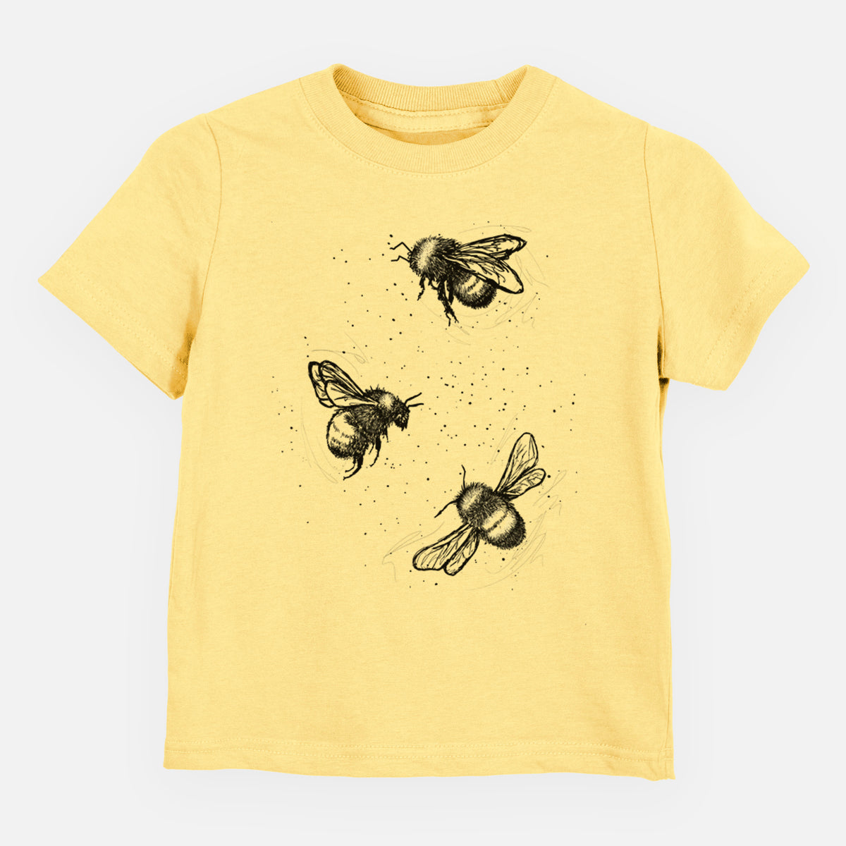 American Bumblebee Trio - Bombus Pensylvanicus - Toddler/Youth Shirt