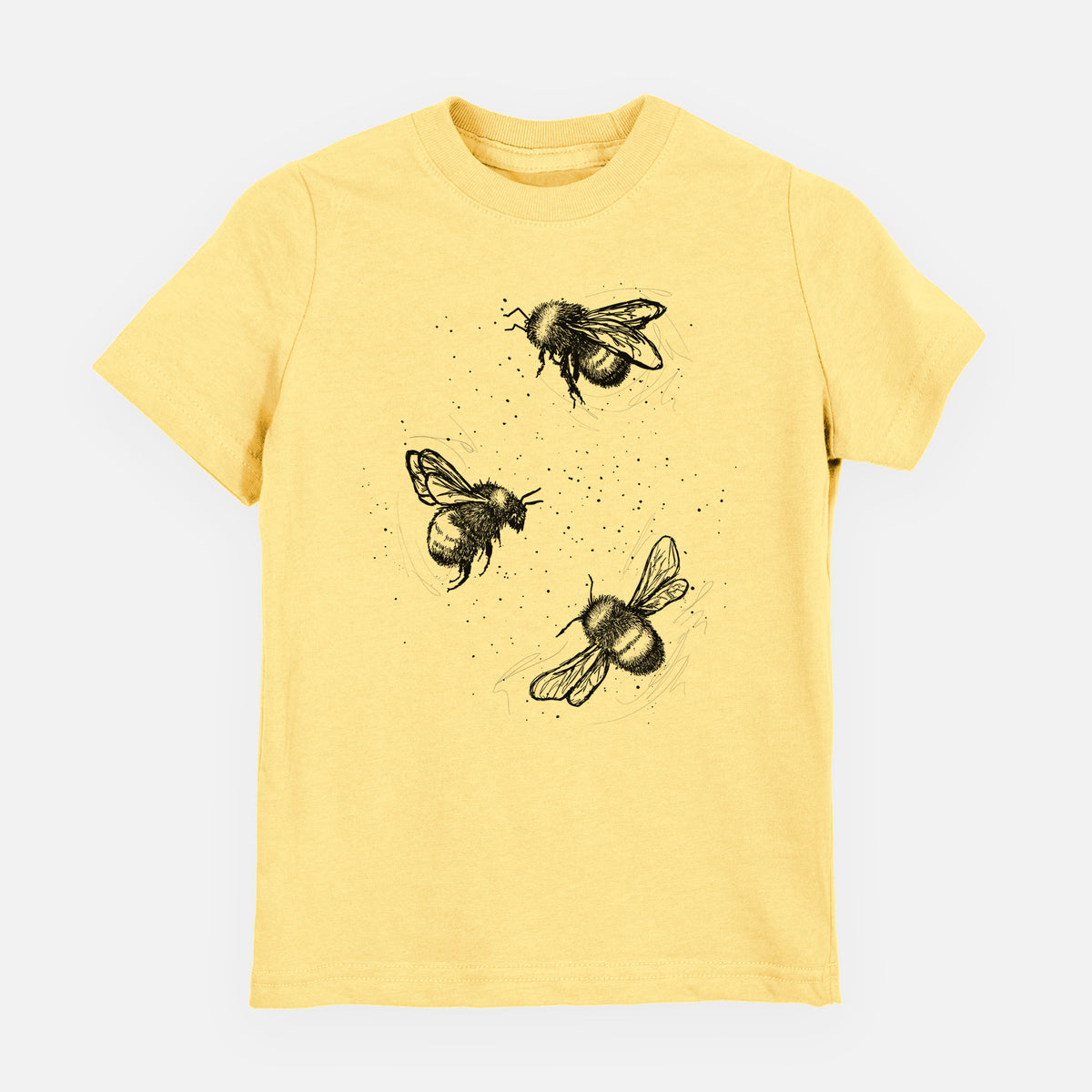 American Bumblebee Trio - Bombus Pensylvanicus - Toddler/Youth Shirt