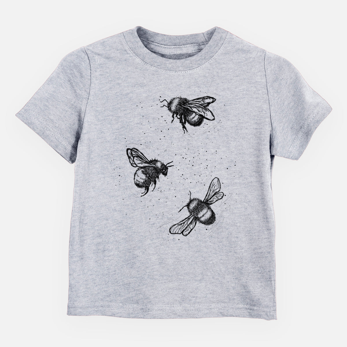 American Bumblebee Trio - Bombus Pensylvanicus - Toddler/Youth Shirt