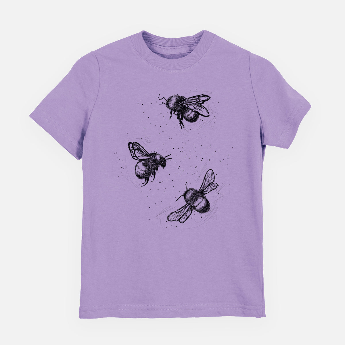 American Bumblebee Trio - Bombus Pensylvanicus - Youth Shirt