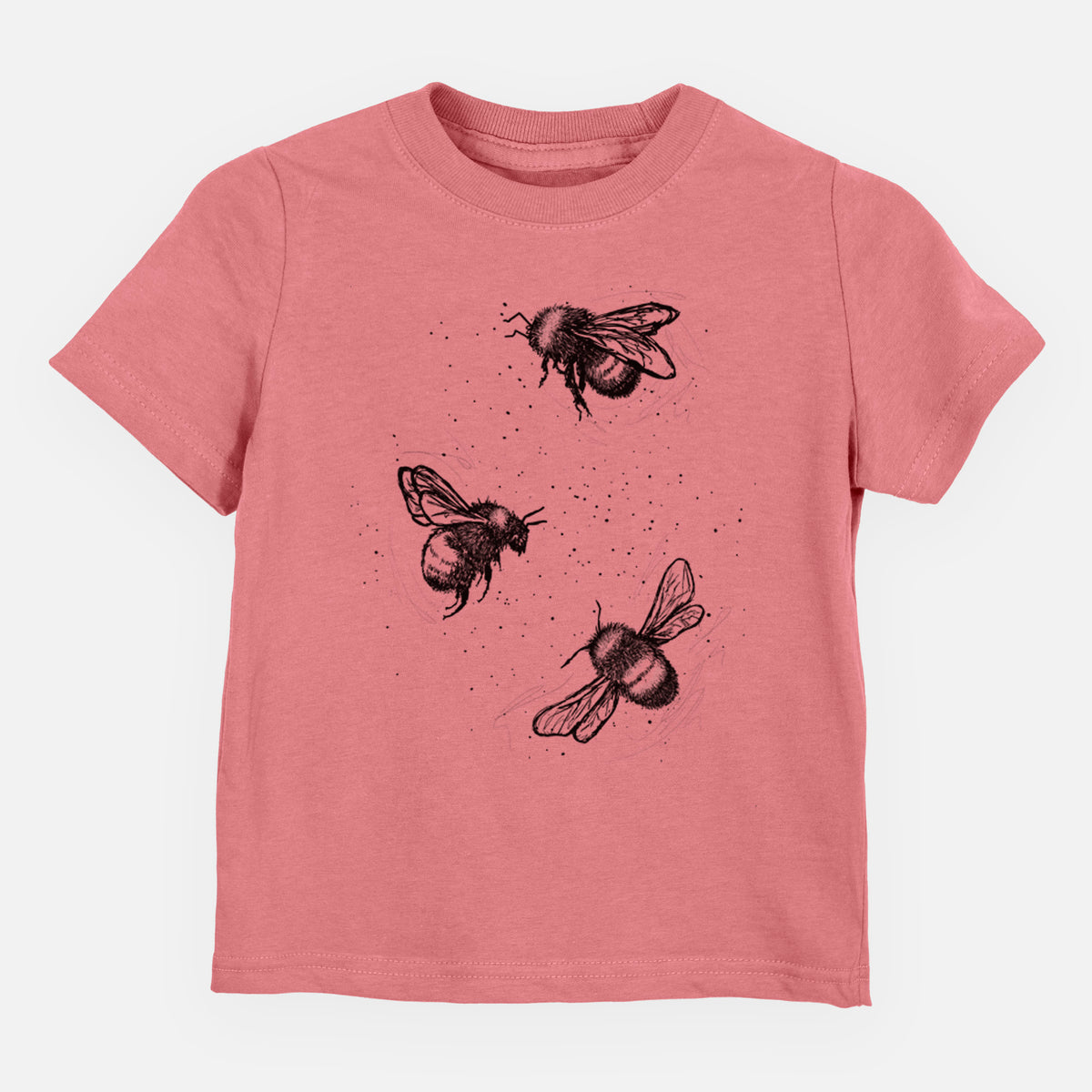 American Bumblebee Trio - Bombus Pensylvanicus - Toddler/Youth Shirt