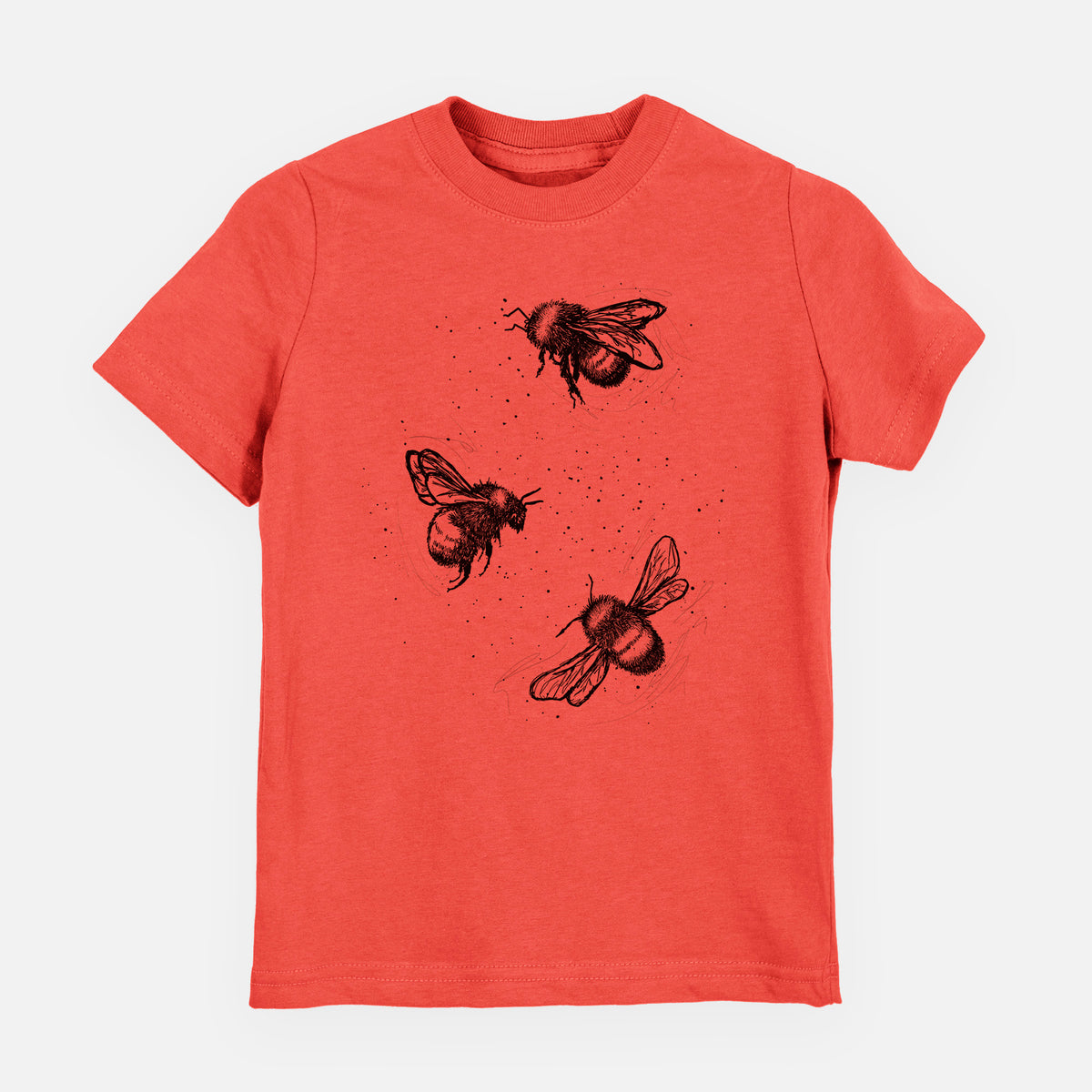 American Bumblebee Trio - Bombus Pensylvanicus - Toddler/Youth Shirt