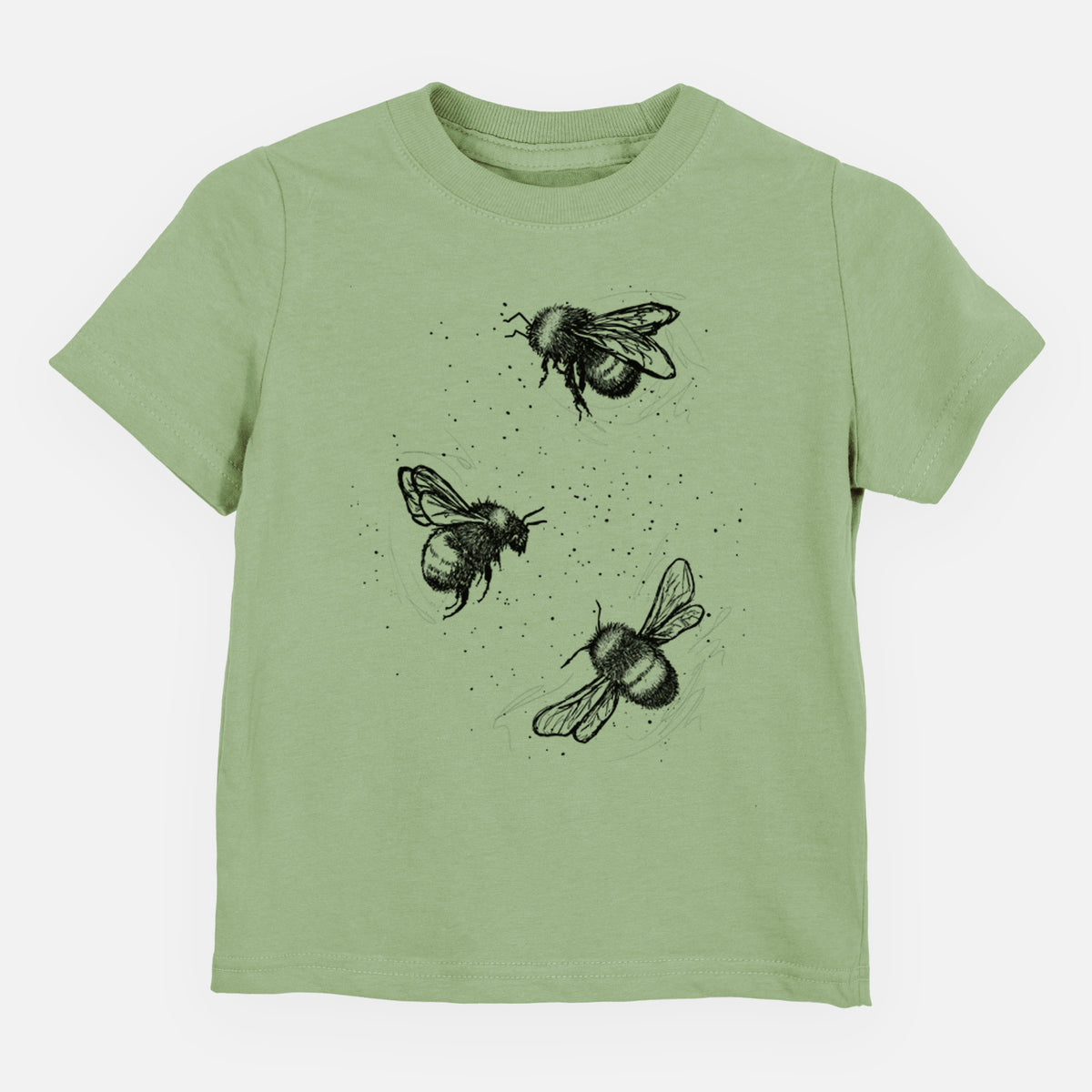 American Bumblebee Trio - Bombus Pensylvanicus - Toddler/Youth Shirt
