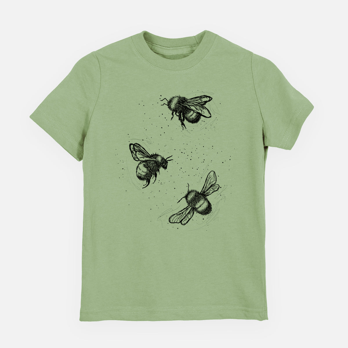 American Bumblebee Trio - Bombus Pensylvanicus - Toddler/Youth Shirt
