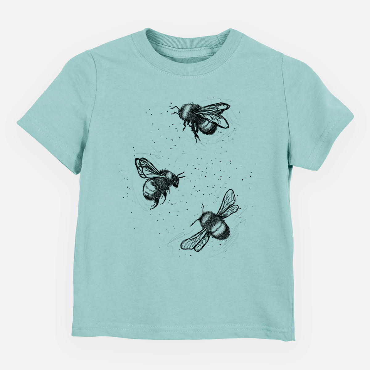 American Bumblebee Trio - Bombus Pensylvanicus - Toddler/Youth Shirt