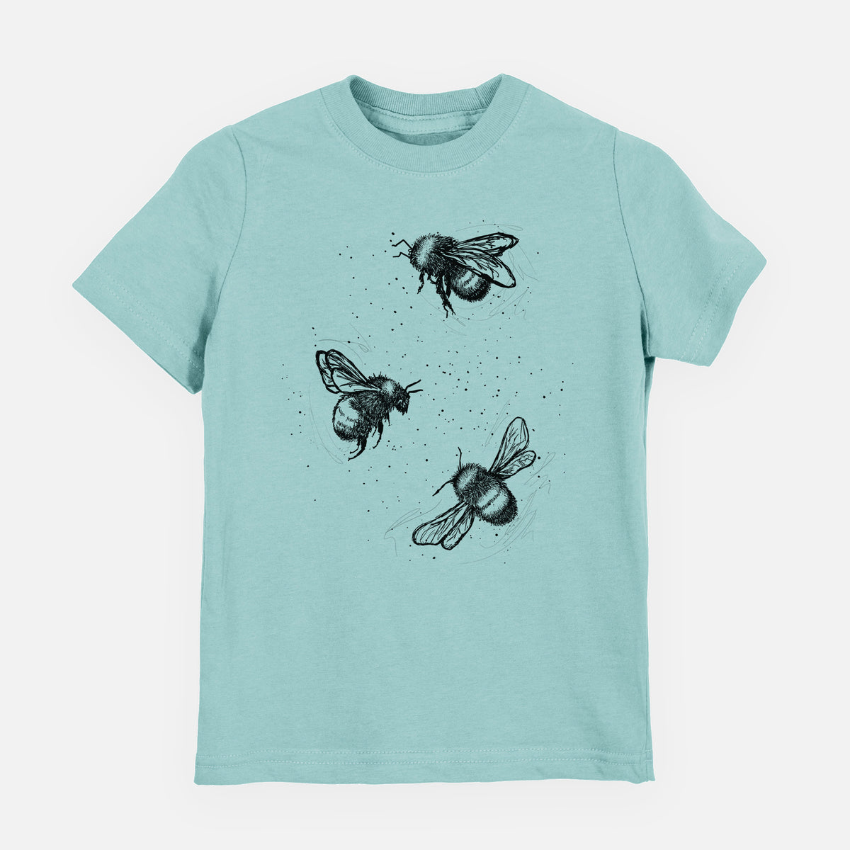 American Bumblebee Trio - Bombus Pensylvanicus - Toddler/Youth Shirt