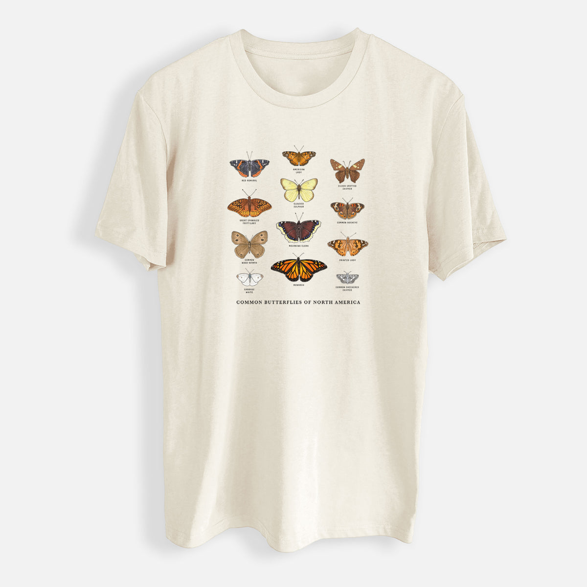 Common Butterflies of North America - Mens Everyday Staple Tee