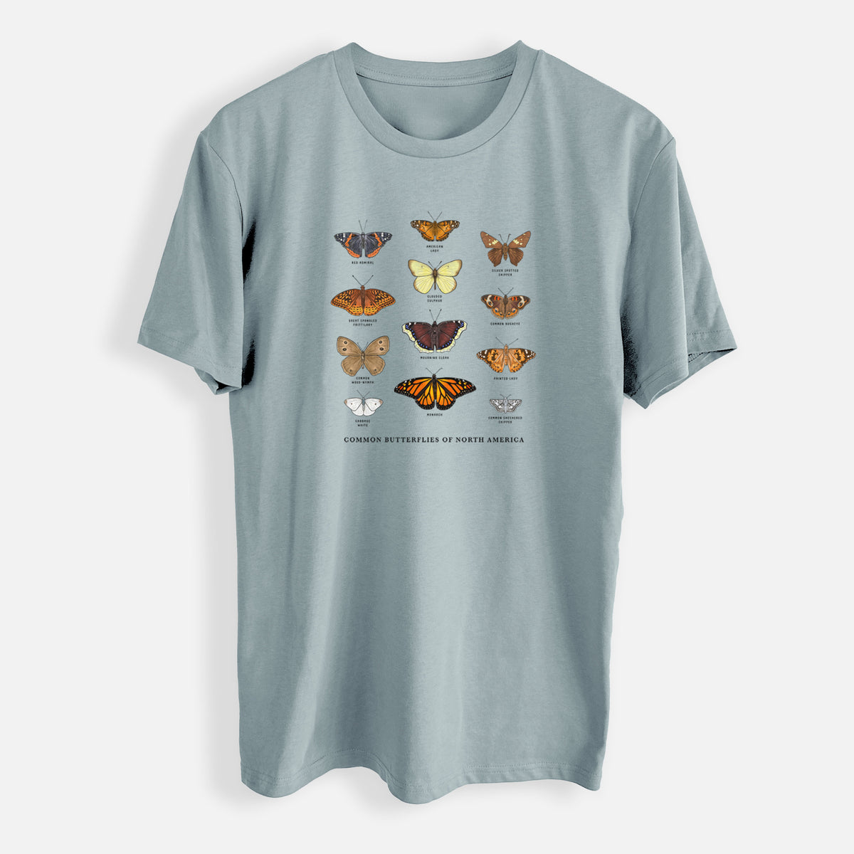 Common Butterflies of North America - Mens Everyday Staple Tee