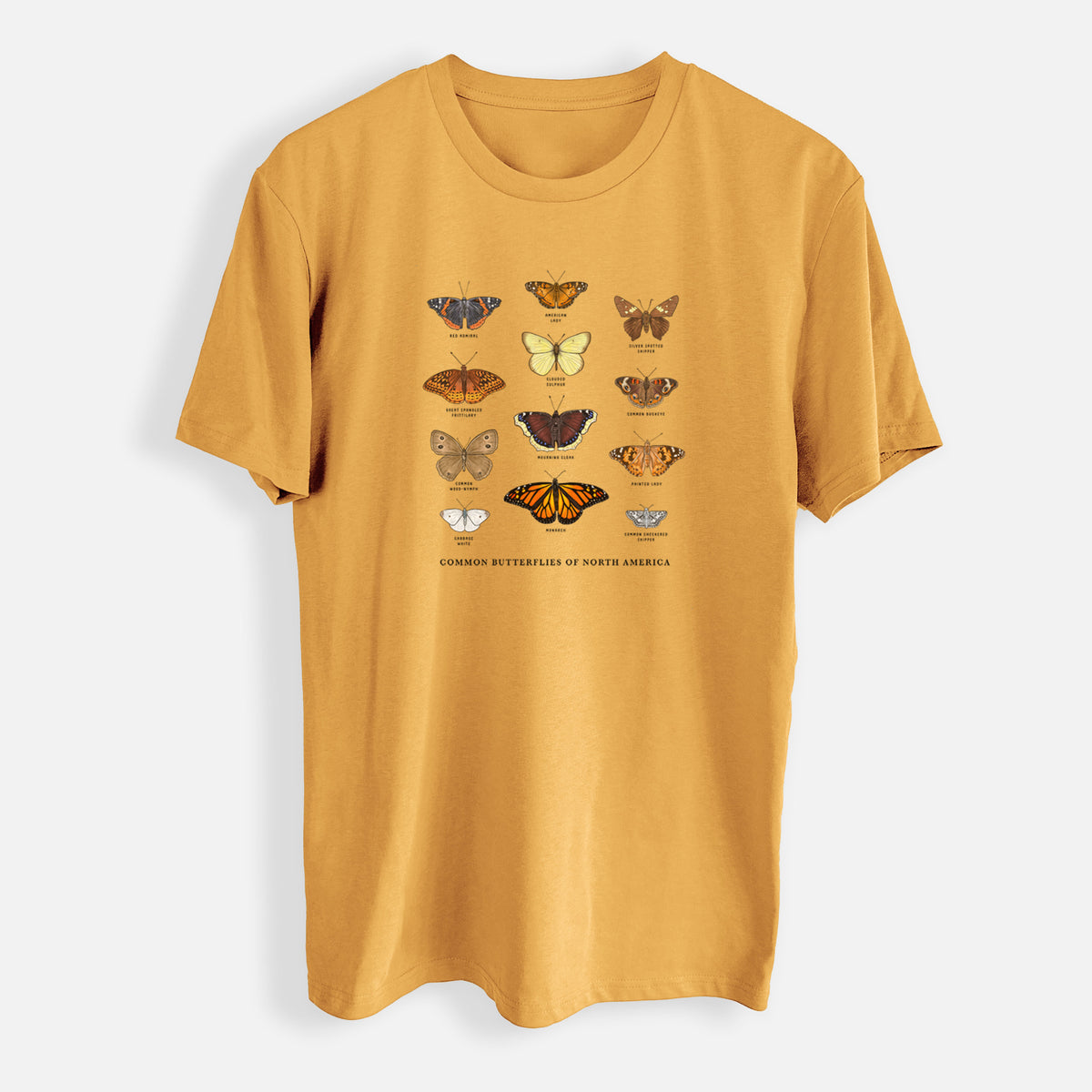 Common Butterflies of North America - Mens Everyday Staple Tee