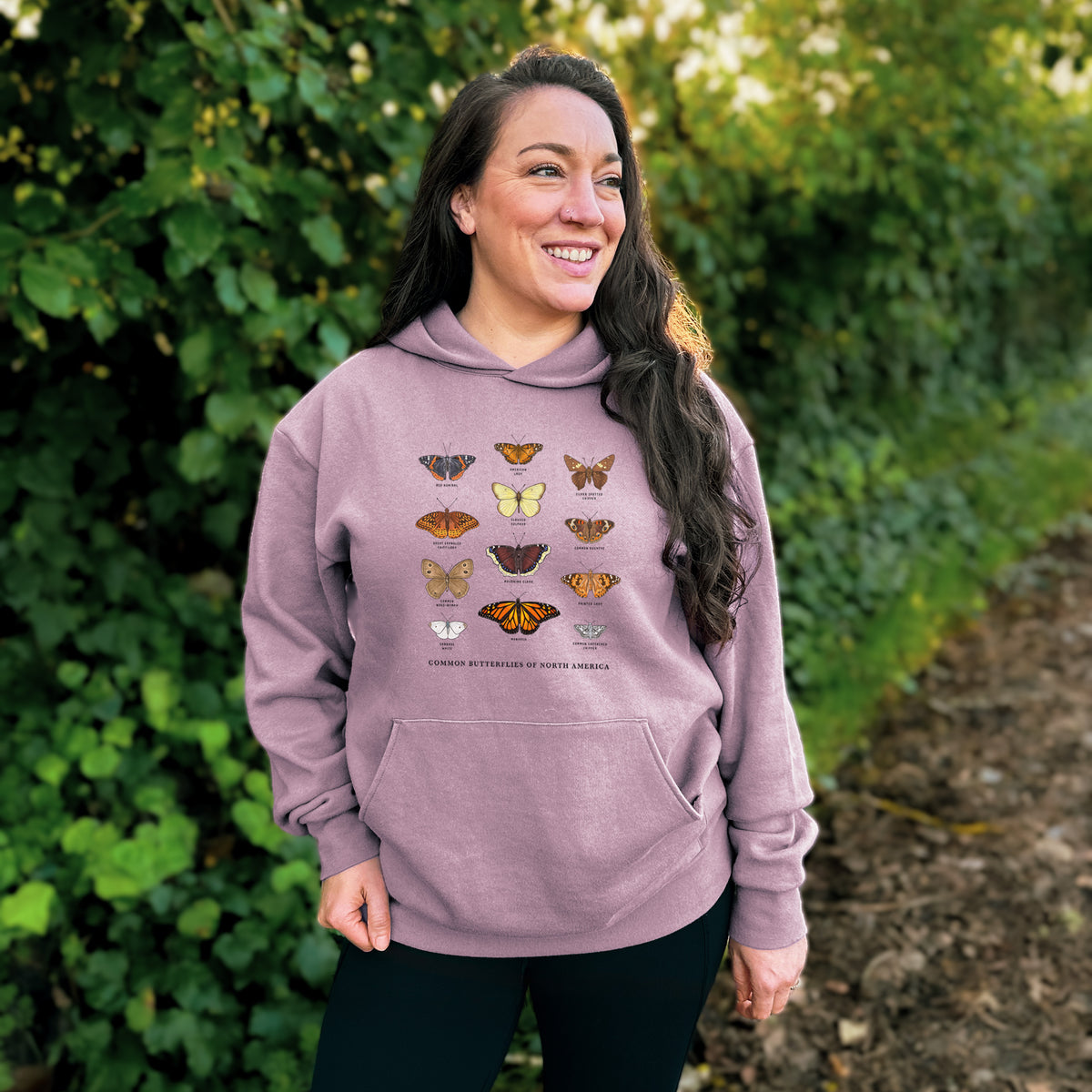 Common Butterflies of North America  - Bodega Midweight Hoodie