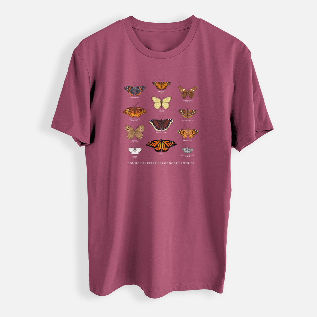 Common Butterflies of North America - Mens Everyday Staple Tee