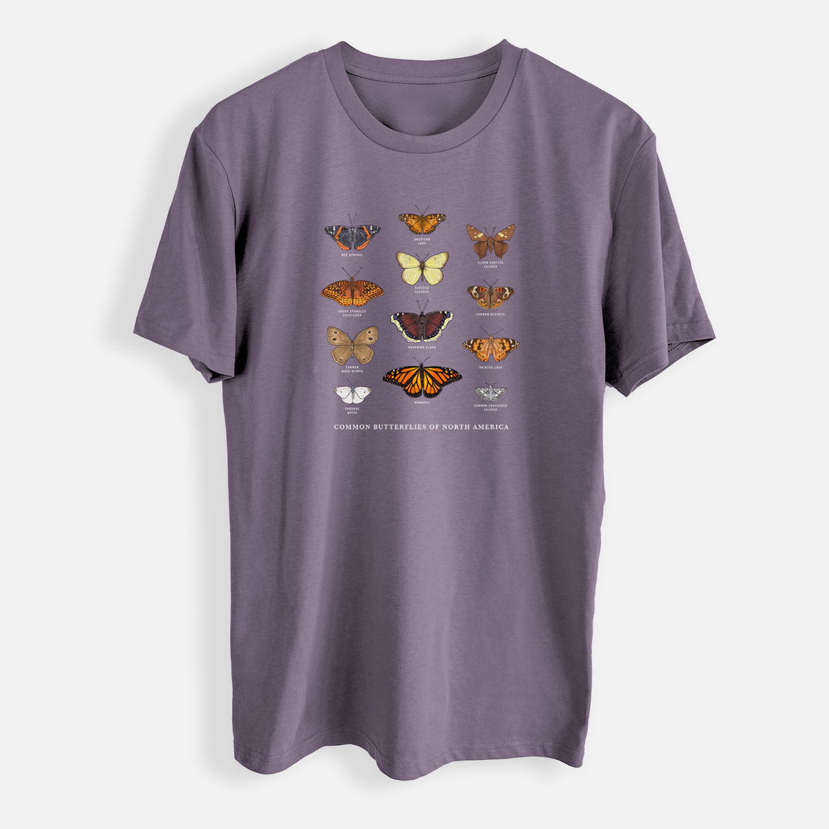 Common Butterflies of North America - Mens Everyday Staple Tee