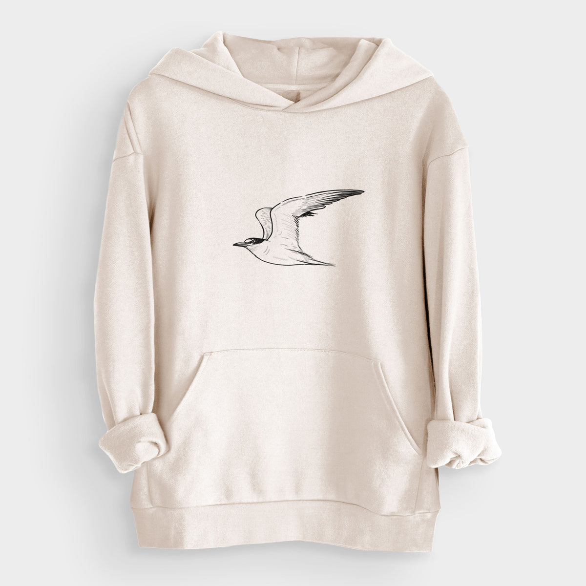 California Least Tern - Sterna antillarum browni  - Bodega Midweight Hoodie