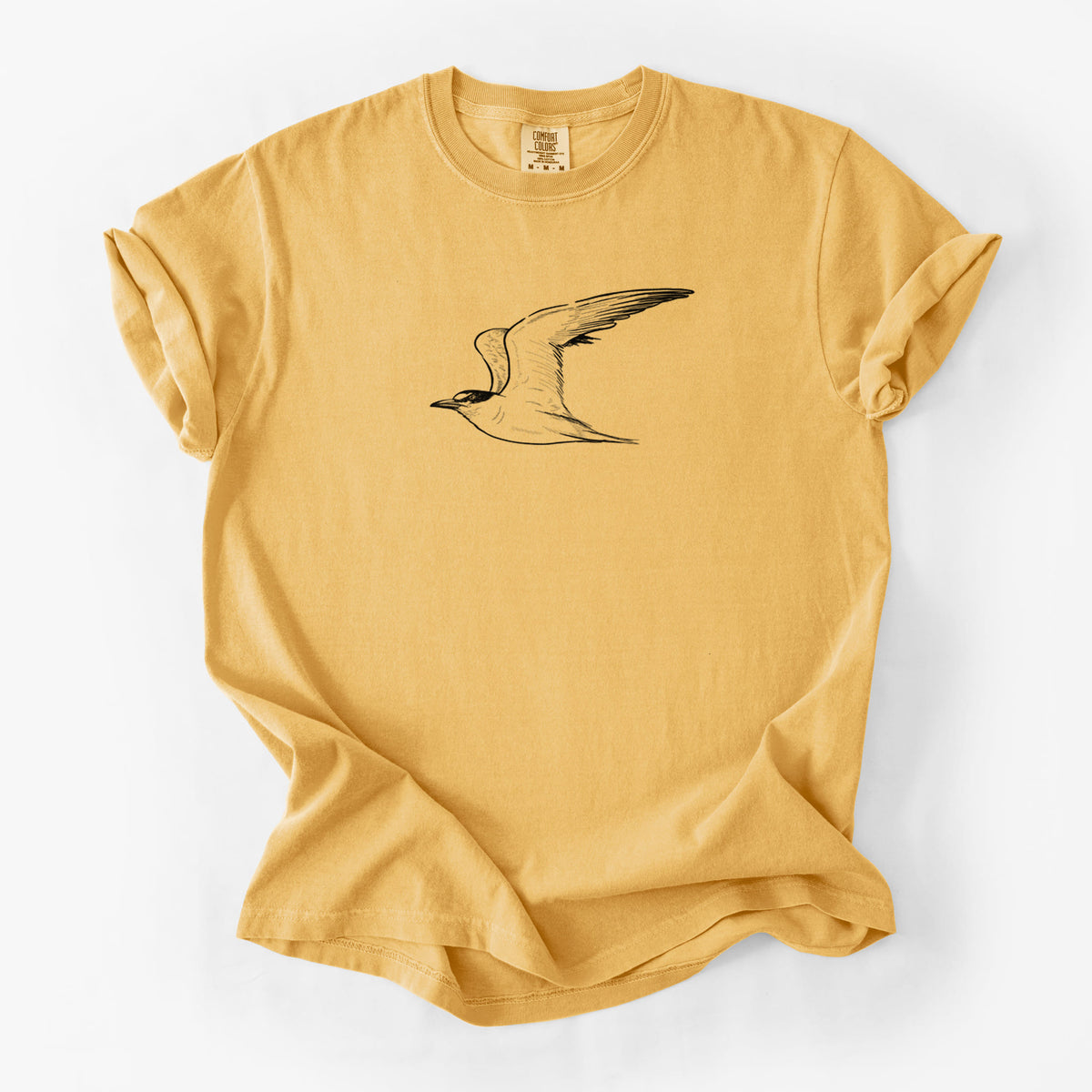 California Least Tern - Sterna antillarum browni - Unisex Comfort Colors Garment-Dyed Heavyweight T-shirt