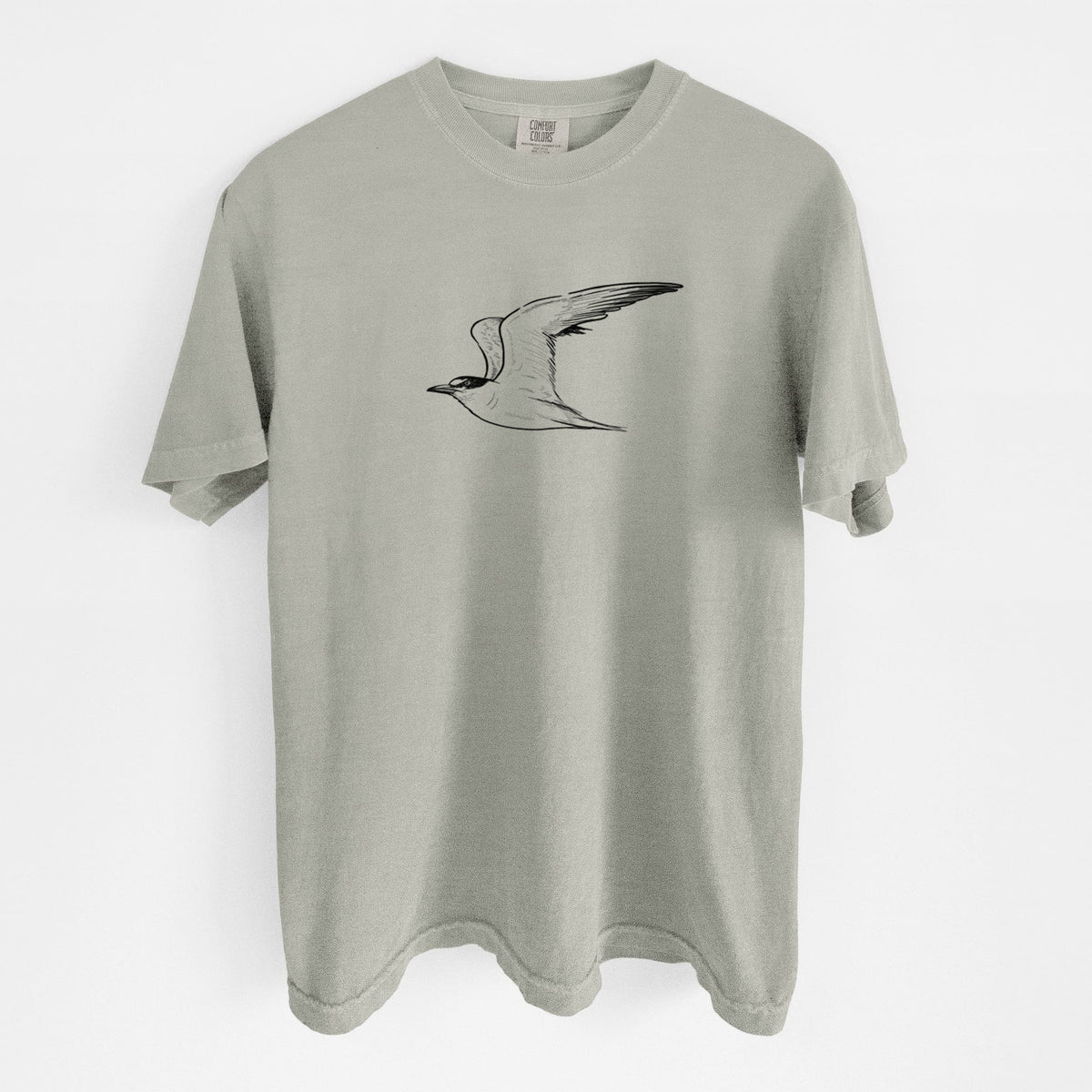 California Least Tern - Sterna antillarum browni - Unisex Comfort Colors Garment-Dyed Heavyweight T-shirt