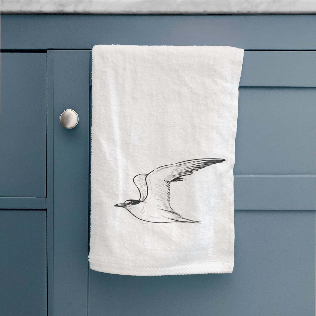 California Least Tern - Sterna antillarum browni Premium Decorative Hand Towel