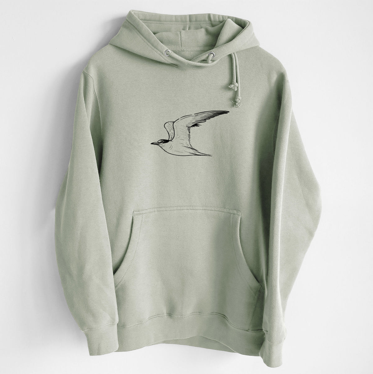California Least Tern - Sterna antillarum browni - Heavyweight Fleece Hoodie