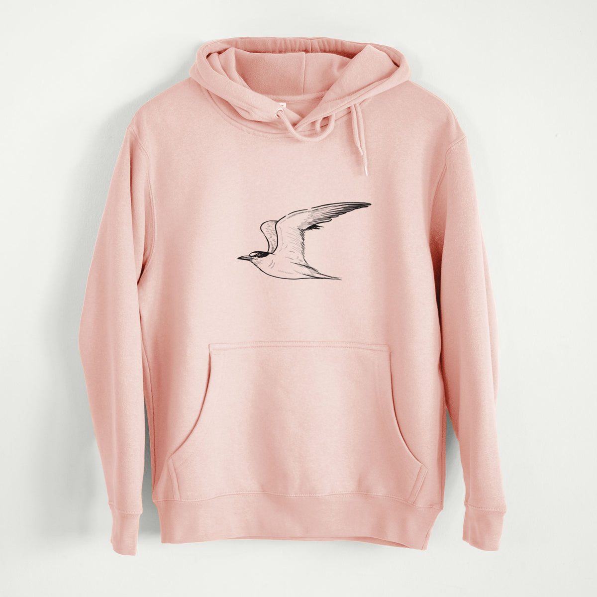 California Least Tern - Sterna antillarum browni  - Mid-Weight Unisex Premium Blend Hoodie