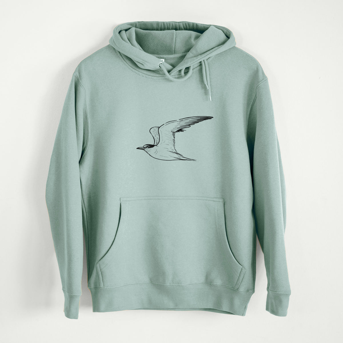 California Least Tern - Sterna antillarum browni  - Mid-Weight Unisex Premium Blend Hoodie