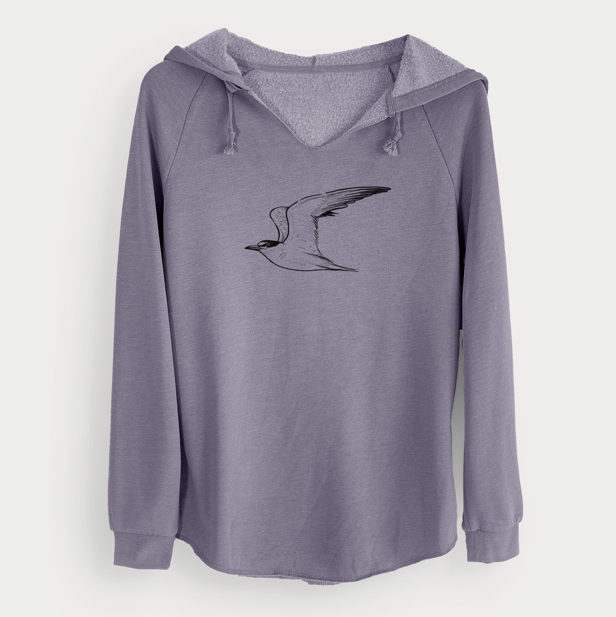 California Least Tern - Sterna antillarum browni - Cali Wave Hooded Sweatshirt