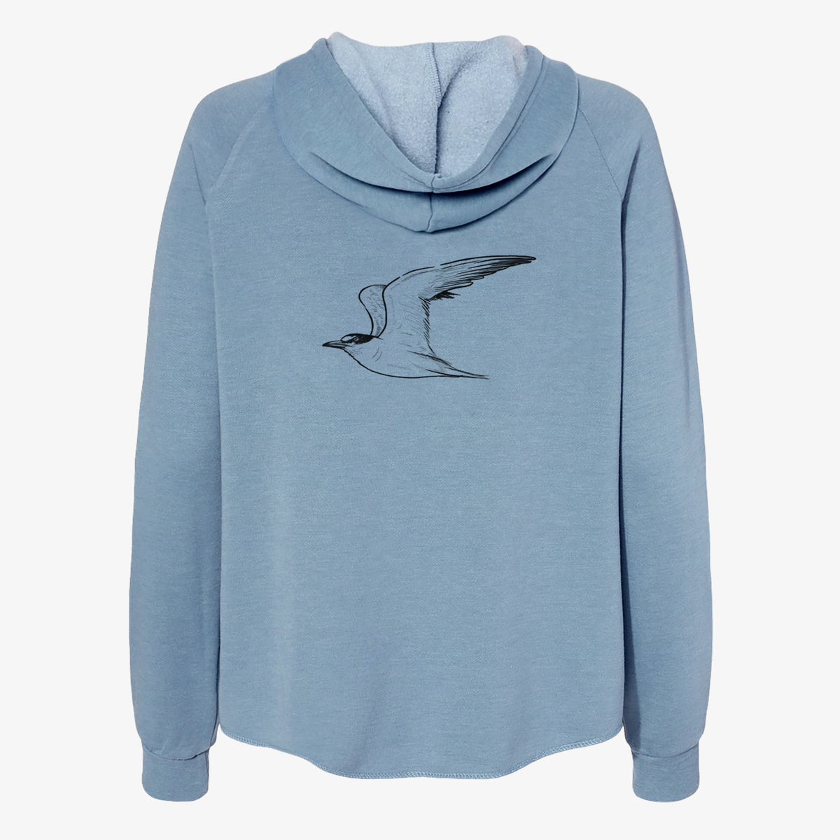 California Least Tern - Sterna antillarum browni - Women&#39;s Cali Wave Zip-Up Sweatshirt