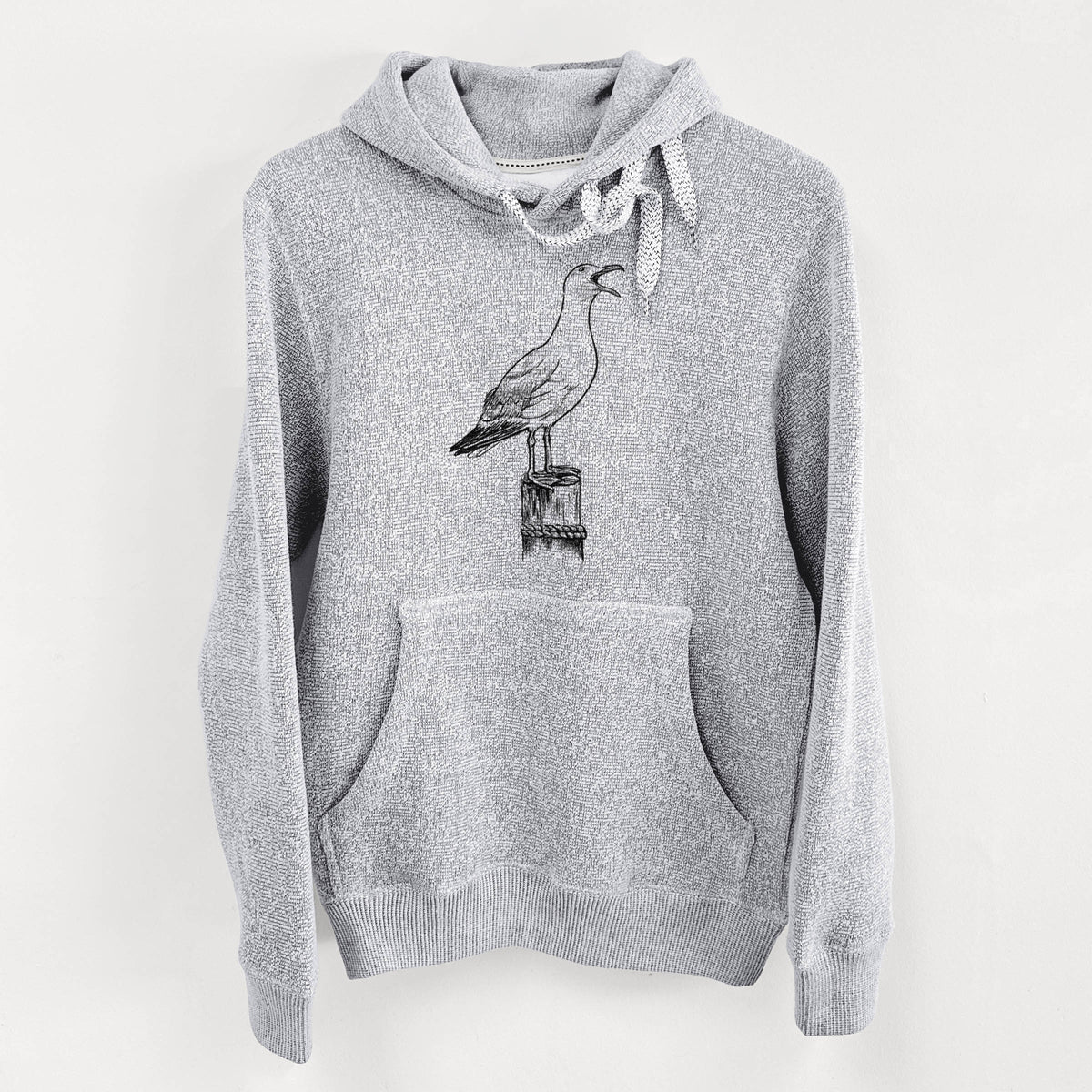 California Gull - Larus californicus - Knit Hoodie