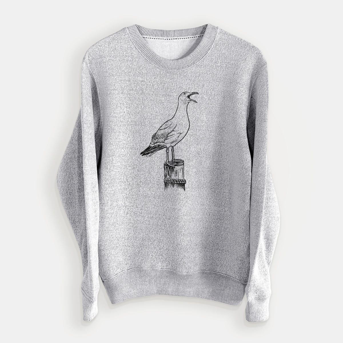 California Gull - Larus californicus - Knit Sweatshirt