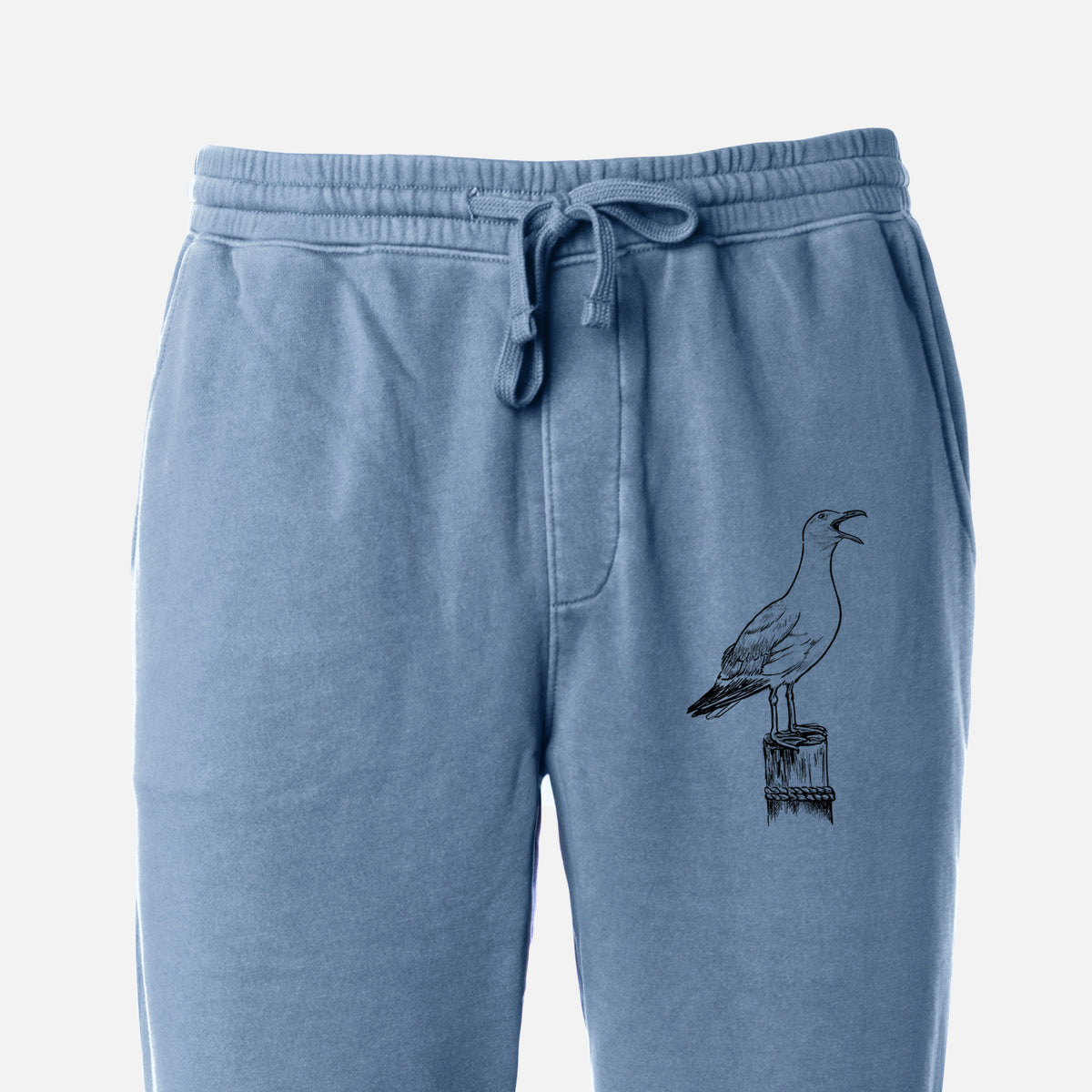 California Gull - Larus californicus - Unisex Pigment Dyed Sweatpants