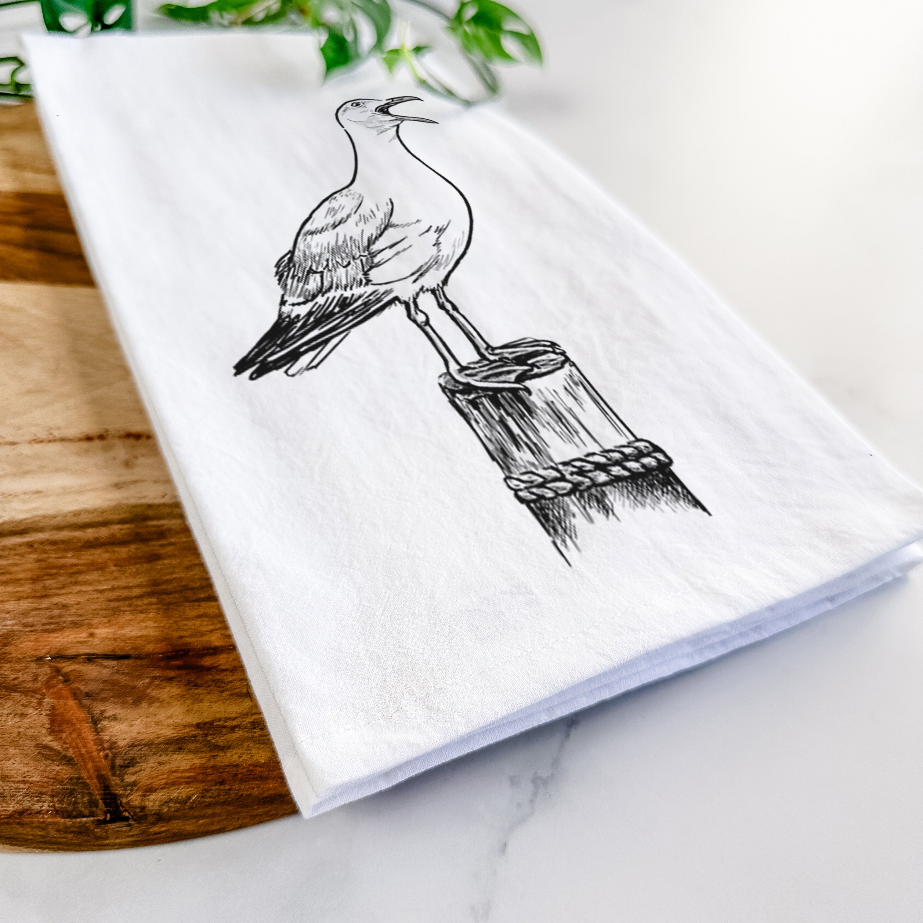 California Gull - Larus californicus Tea Towel