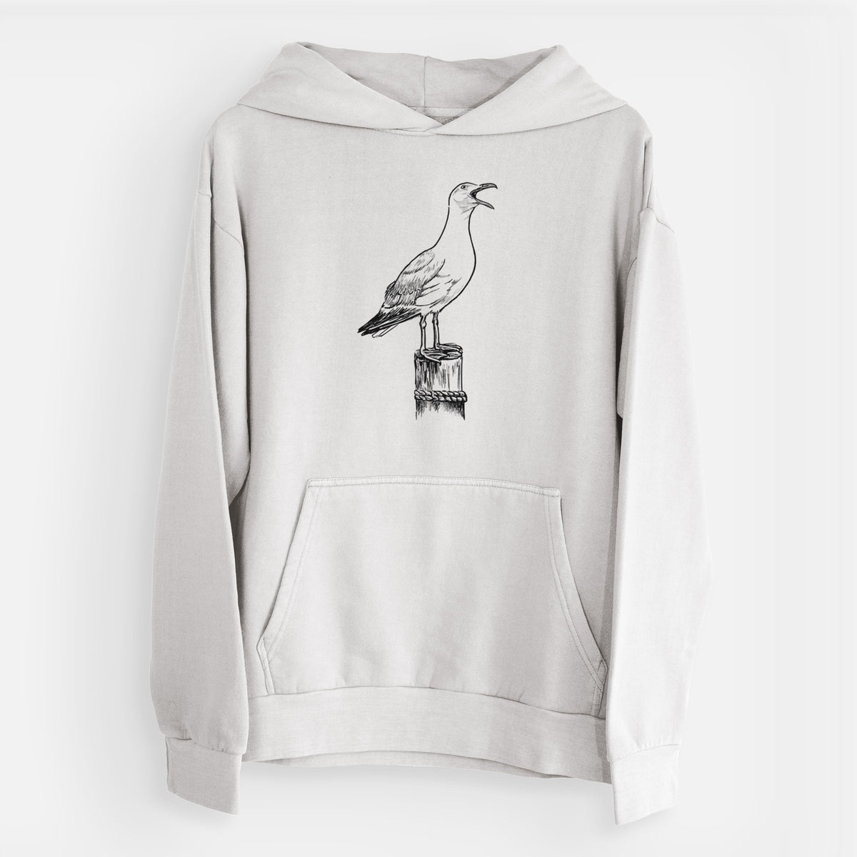 California Gull - Larus californicus  - Urban Heavyweight Hoodie