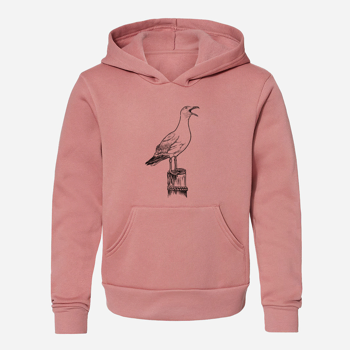 California Gull - Larus californicus - Youth Hoodie Sweatshirt